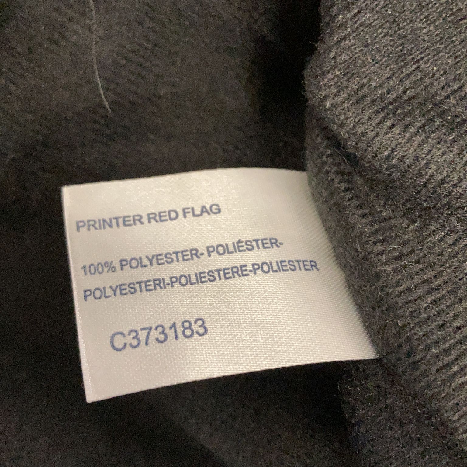 Printer Red Flag