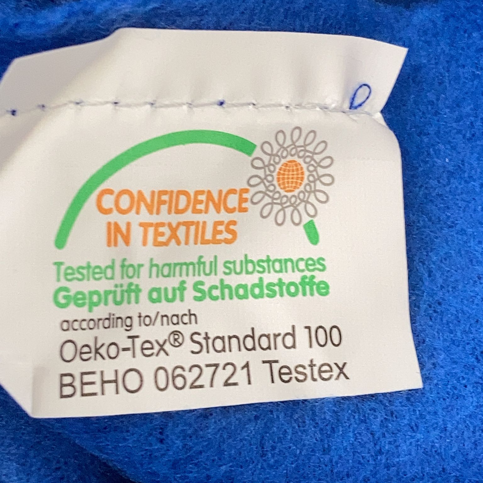 Confidence in Textiles