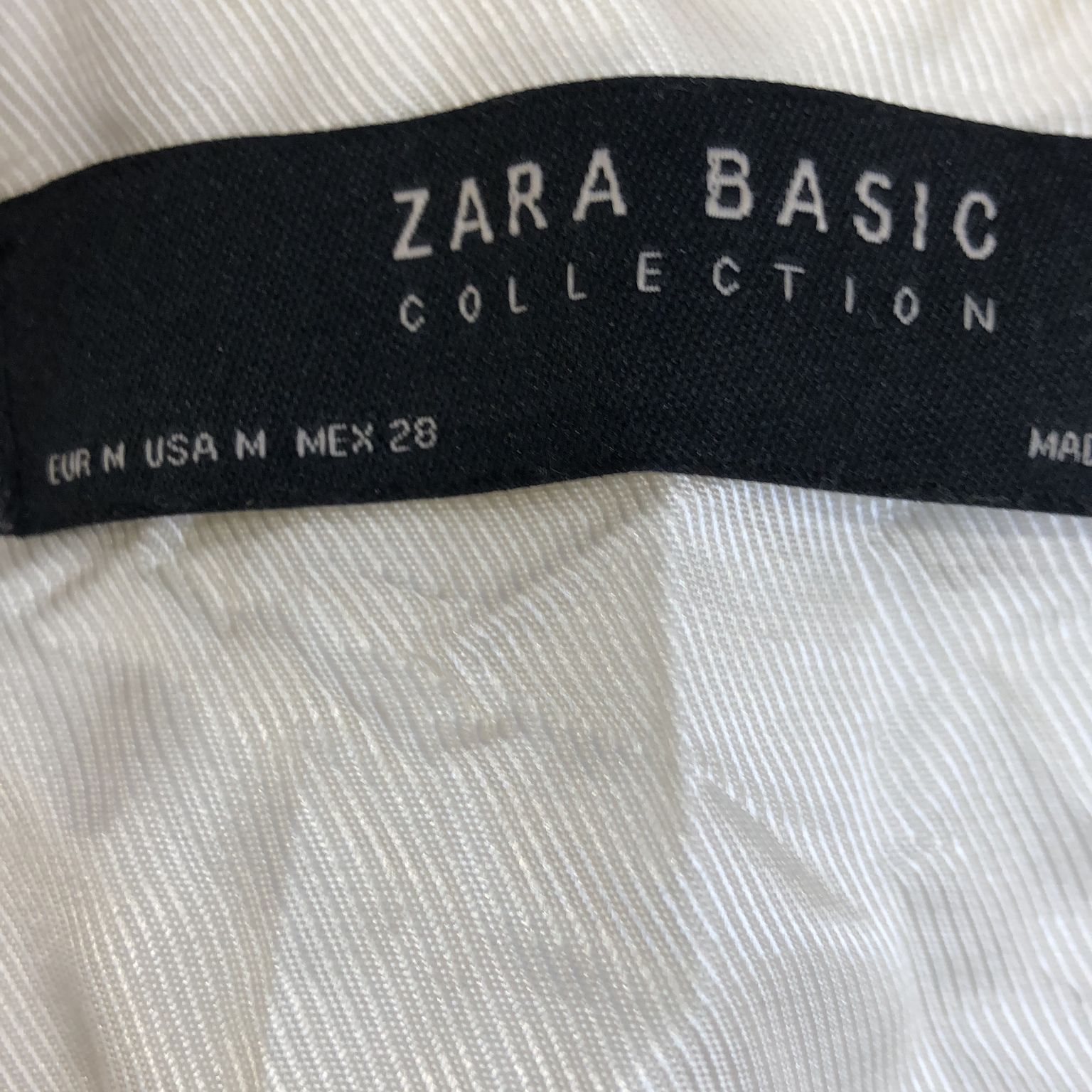 Zara Basic Collection