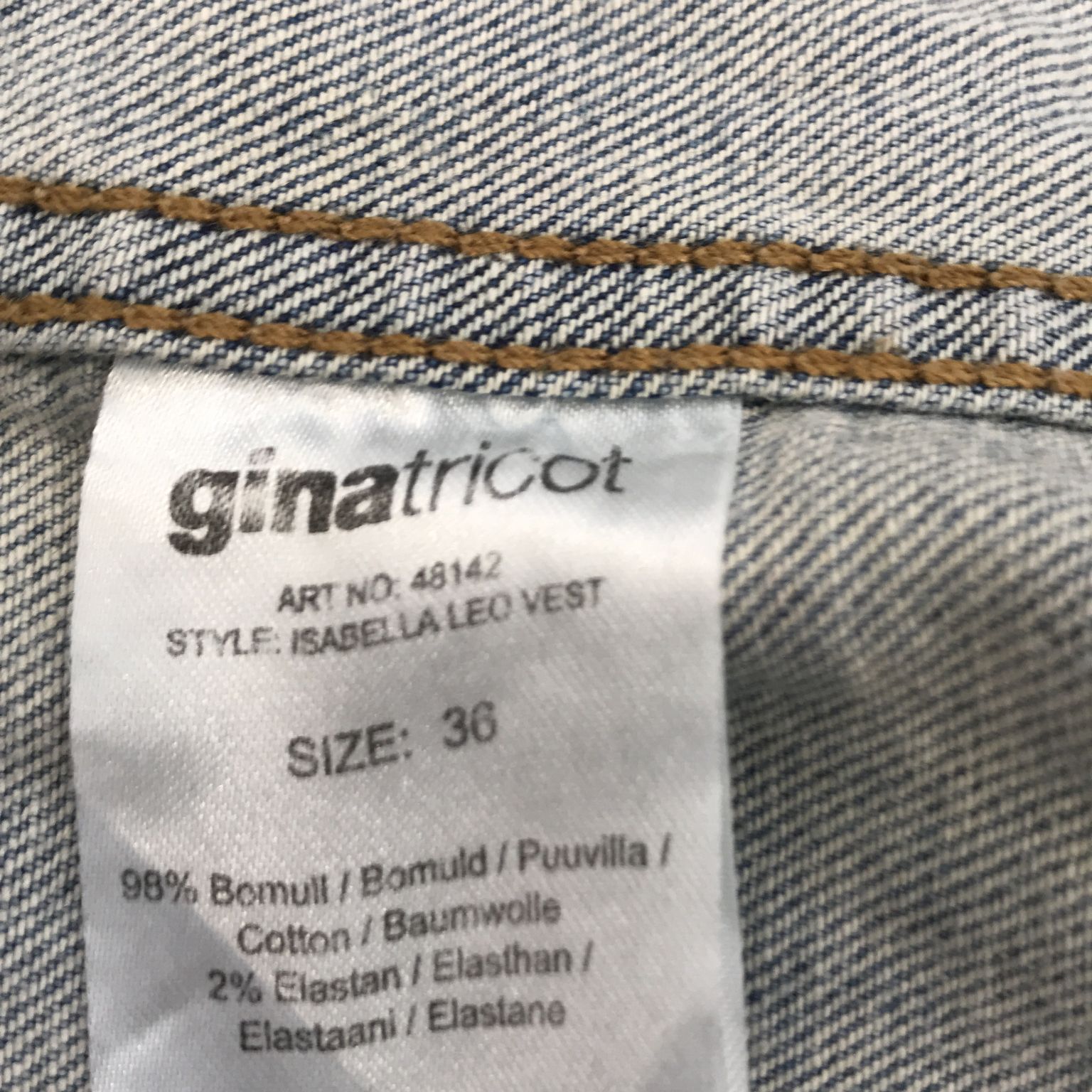 Perfect Jeans Gina Tricot