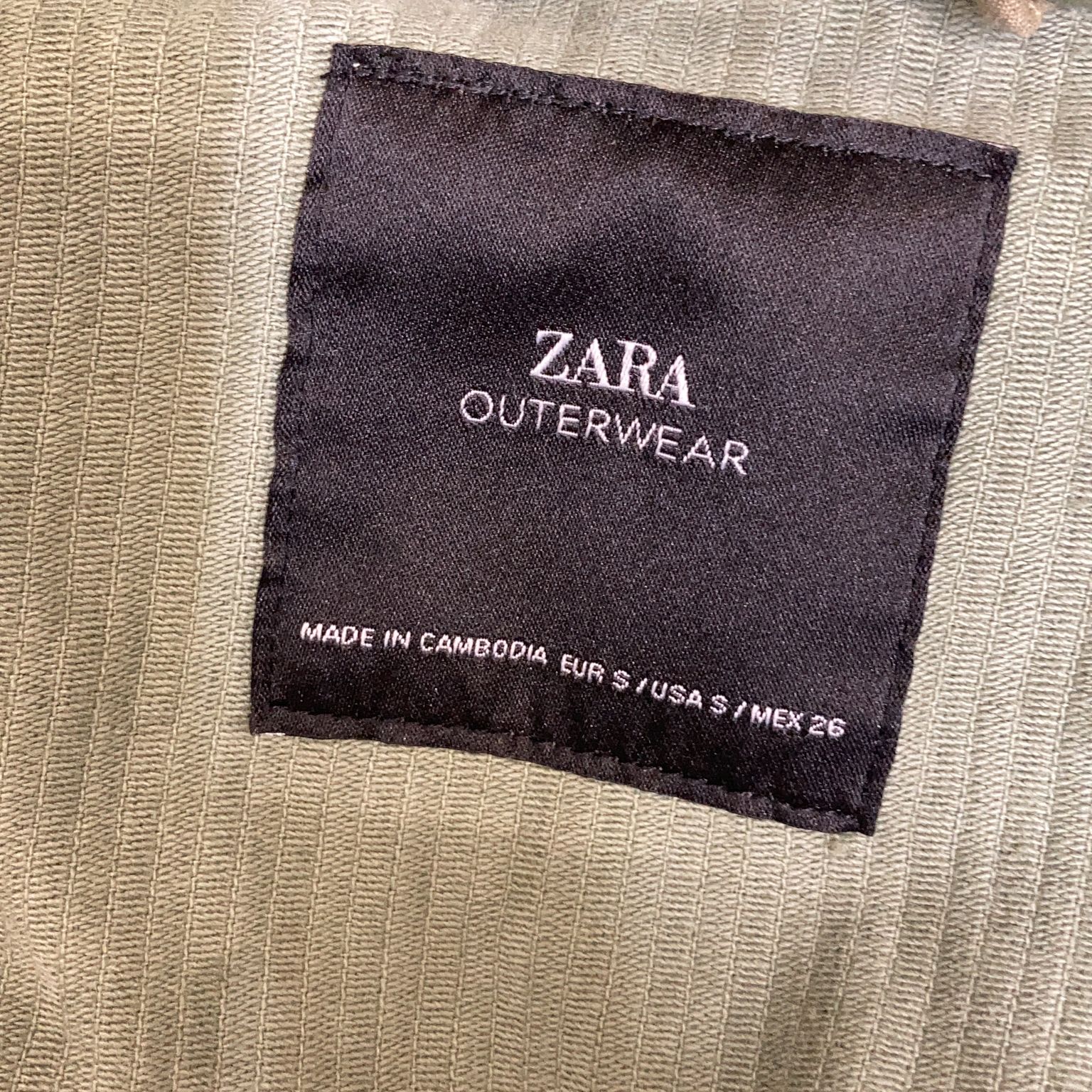 Zara Outerwear