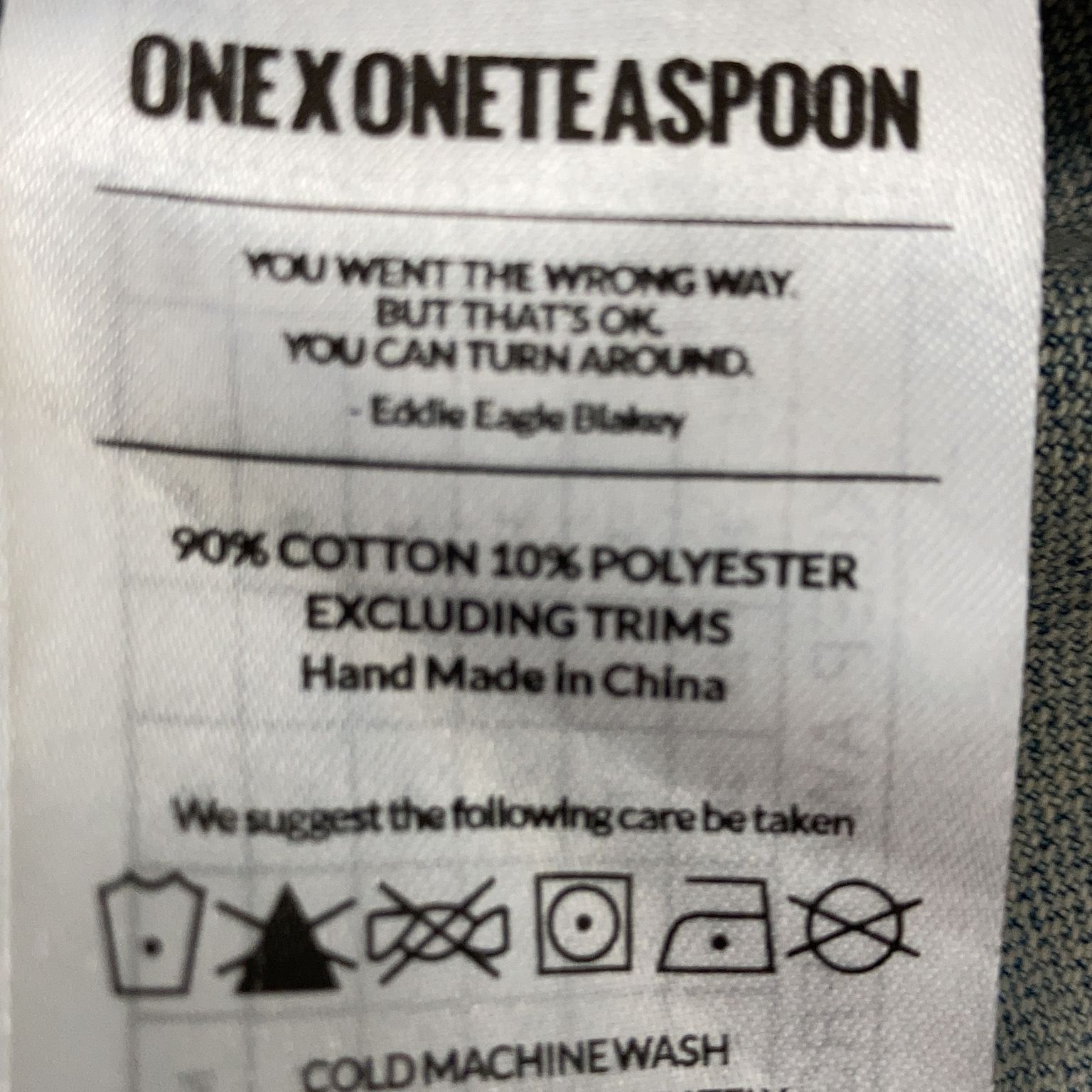 One x OneTeaSpoon