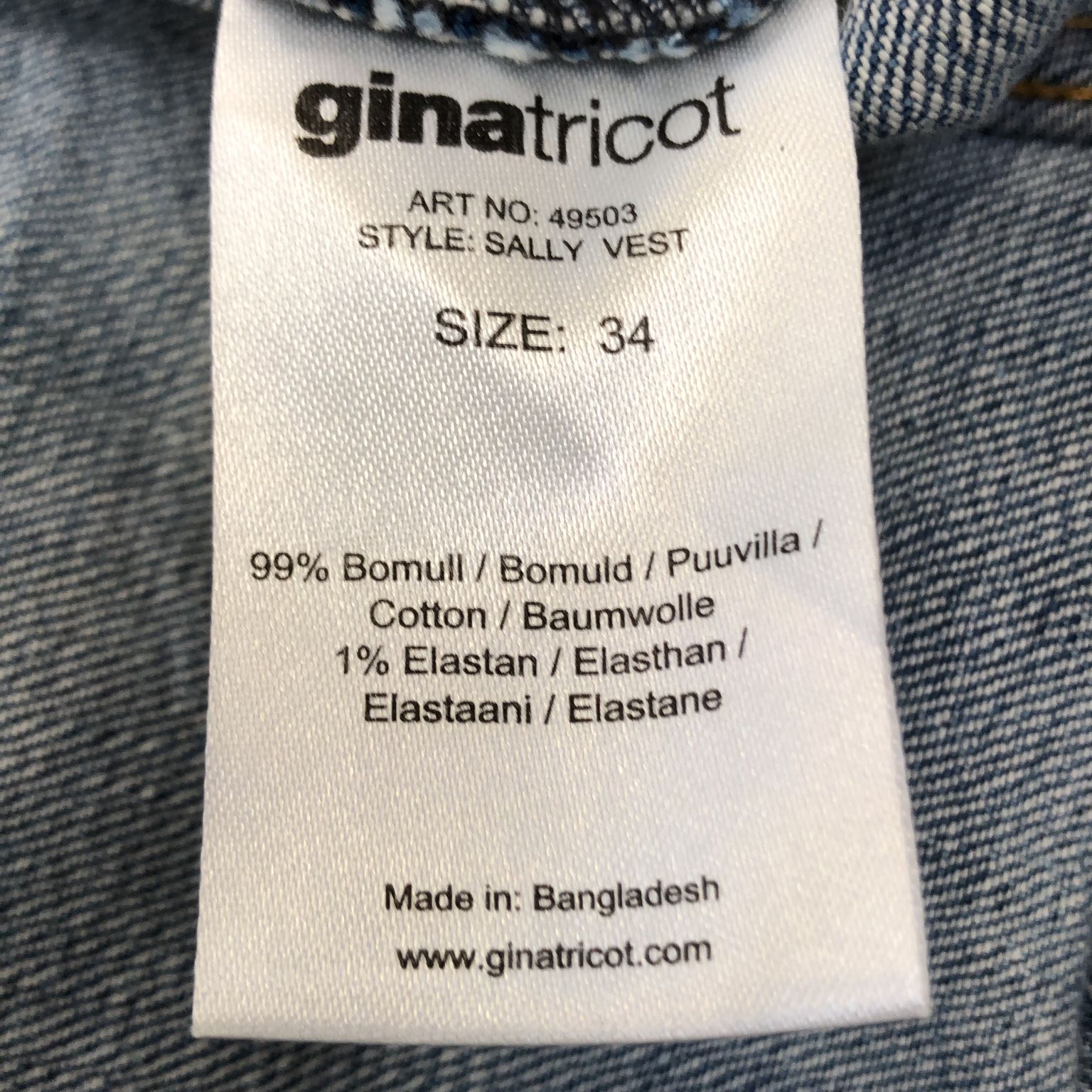 Perfect Jeans Gina Tricot