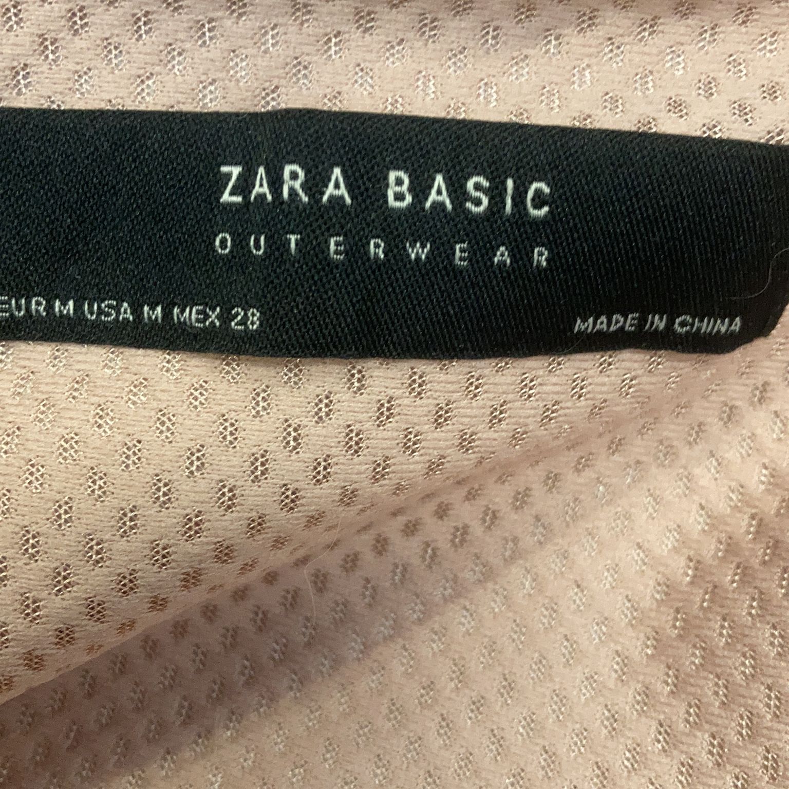 Zara Basic Outerwear