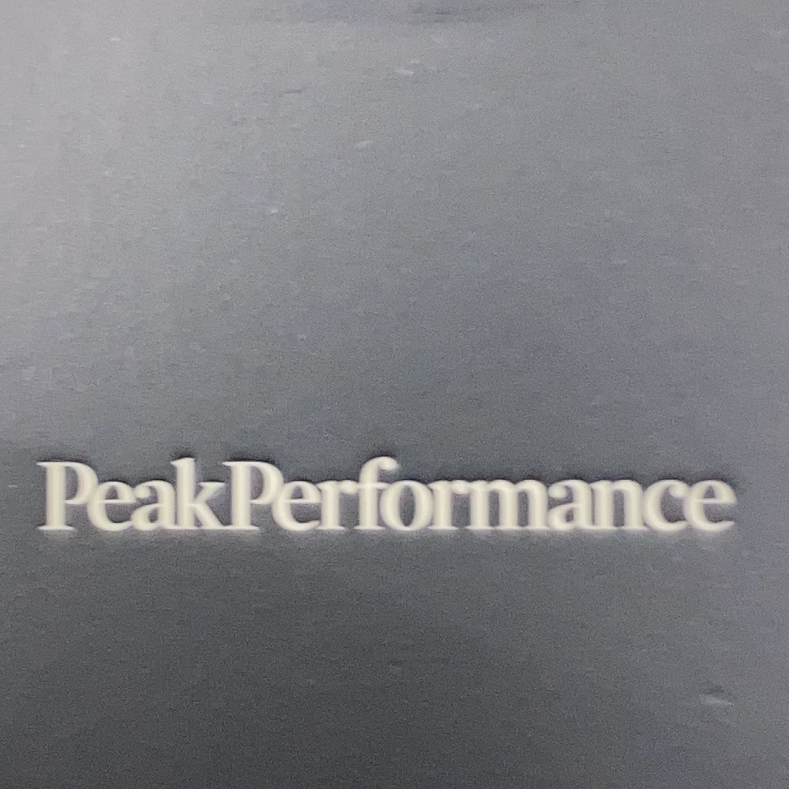 Peak Performance