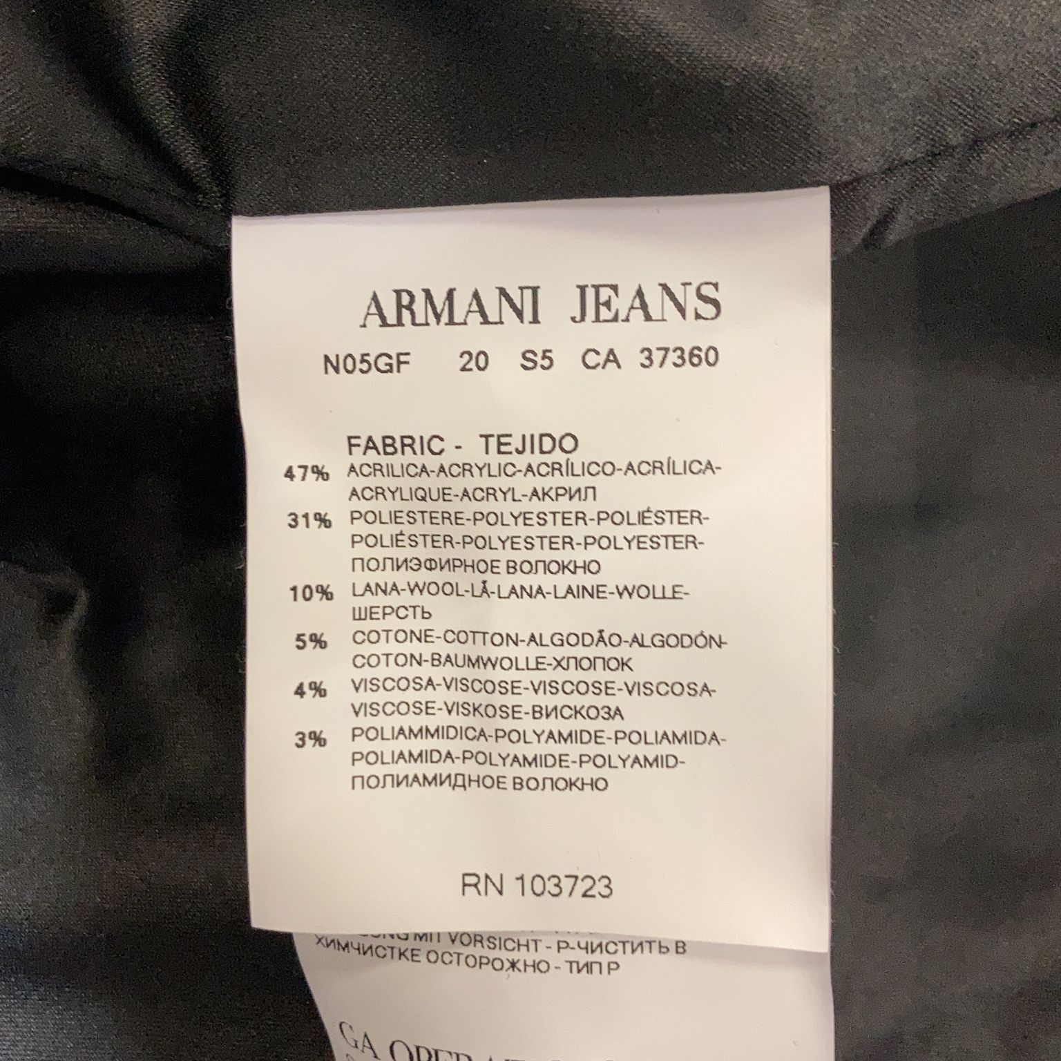 Armani Jeans