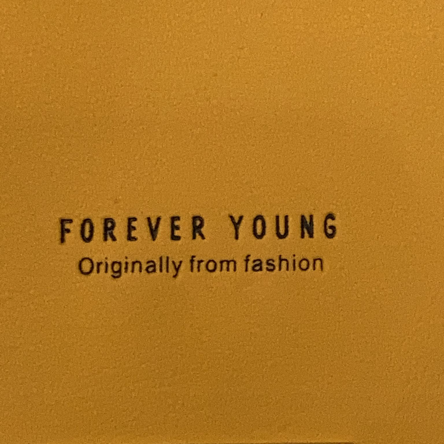 Forever Young