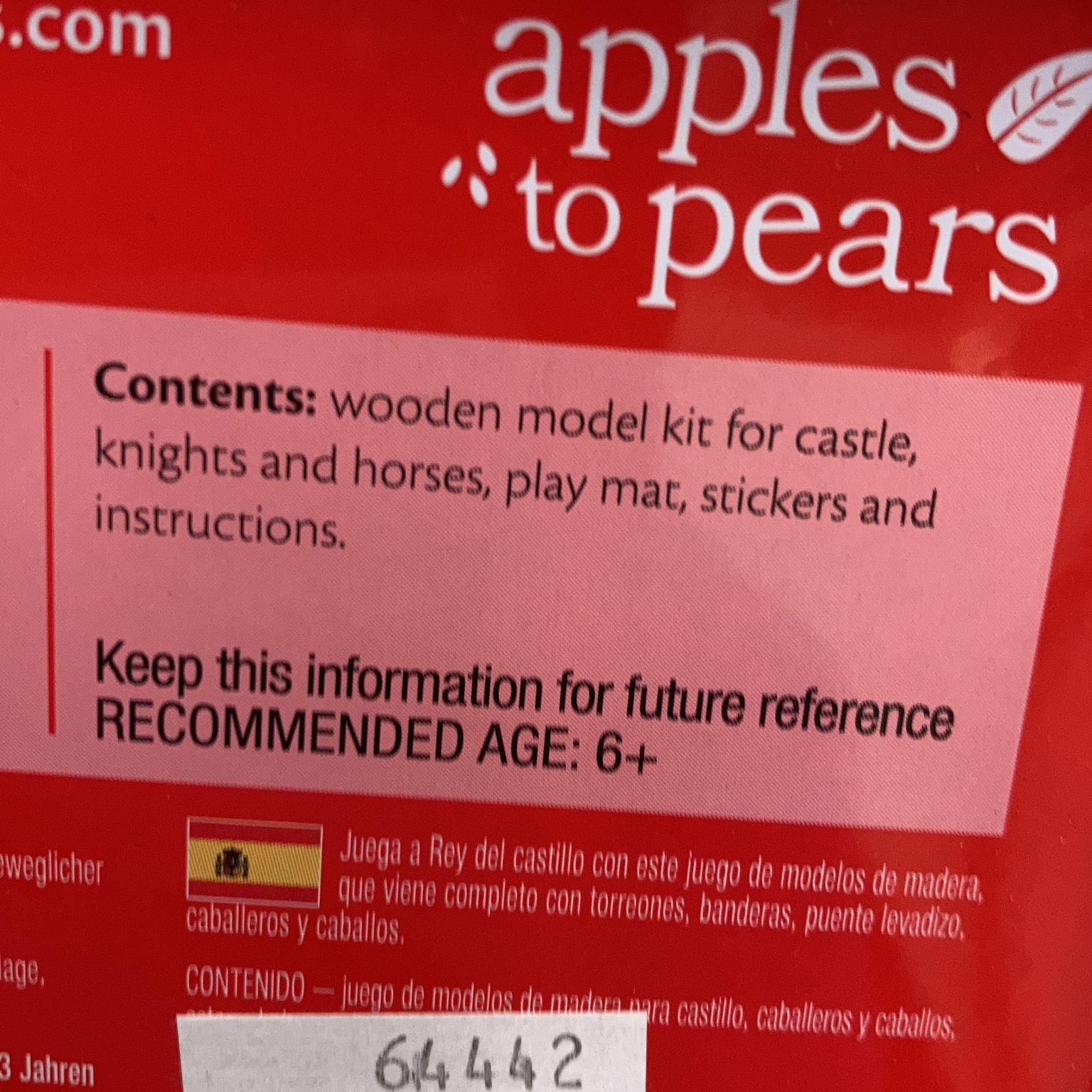 Apples to Pears