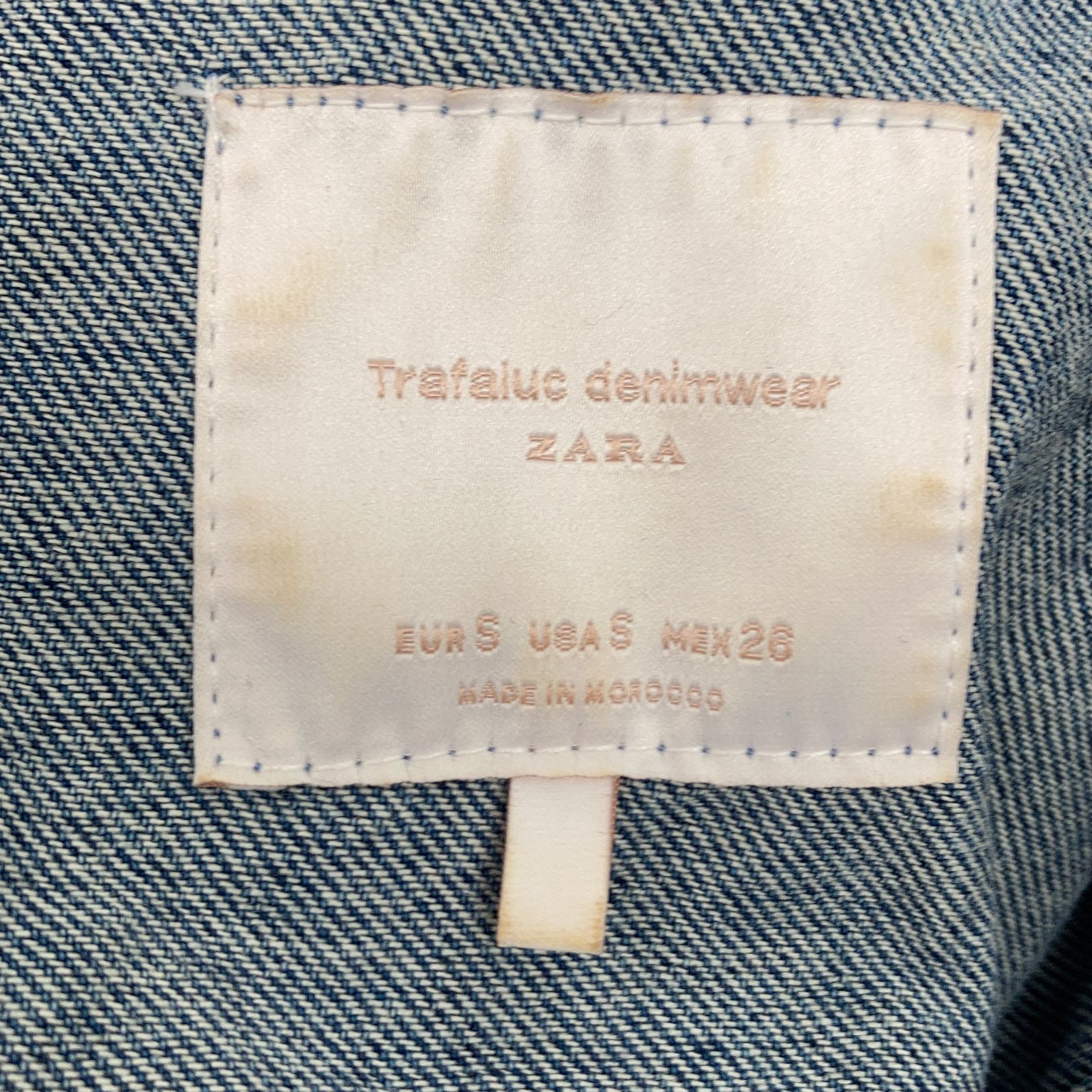 Zara Trafaluc Denim Wear