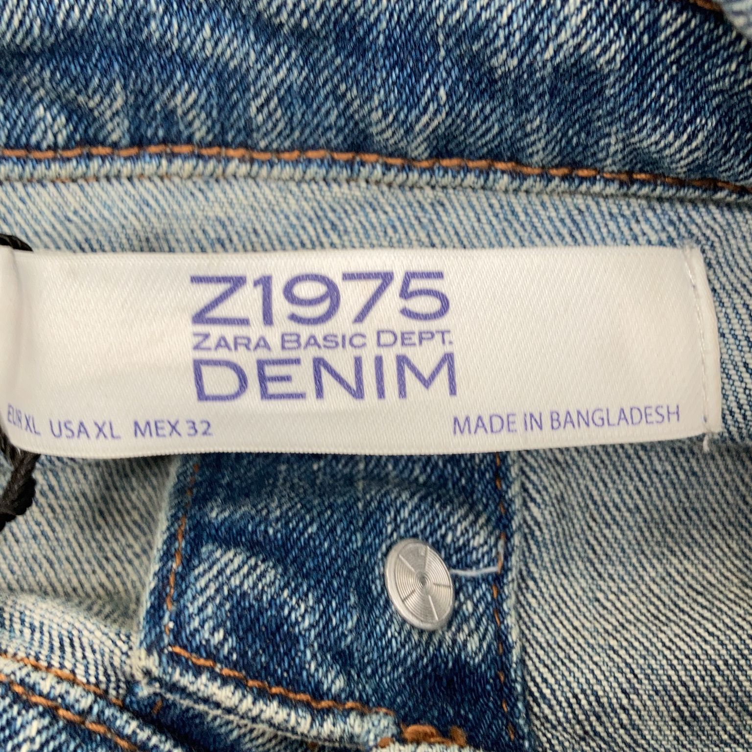 Zara Basic Z1975 Denim