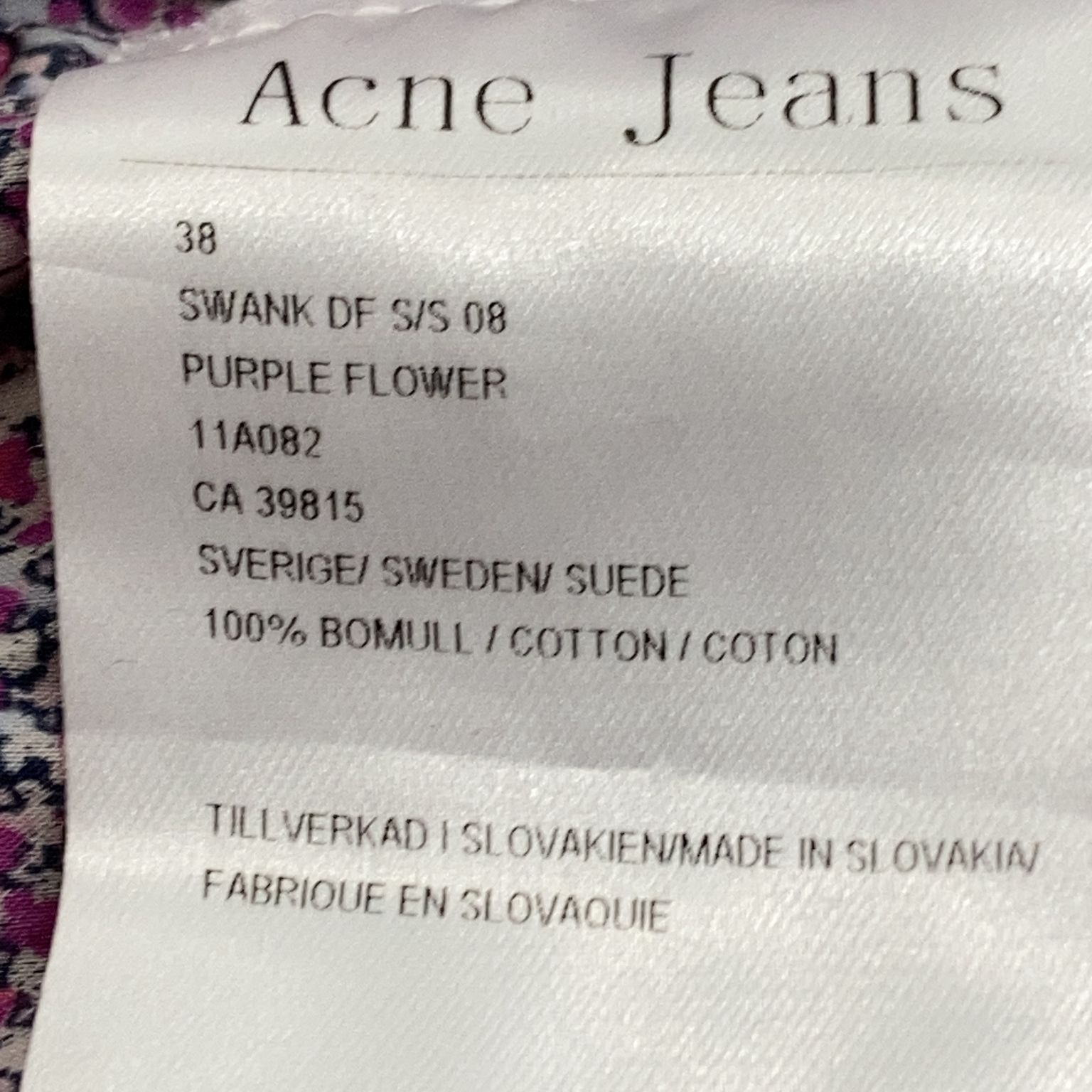 Acne Jeans