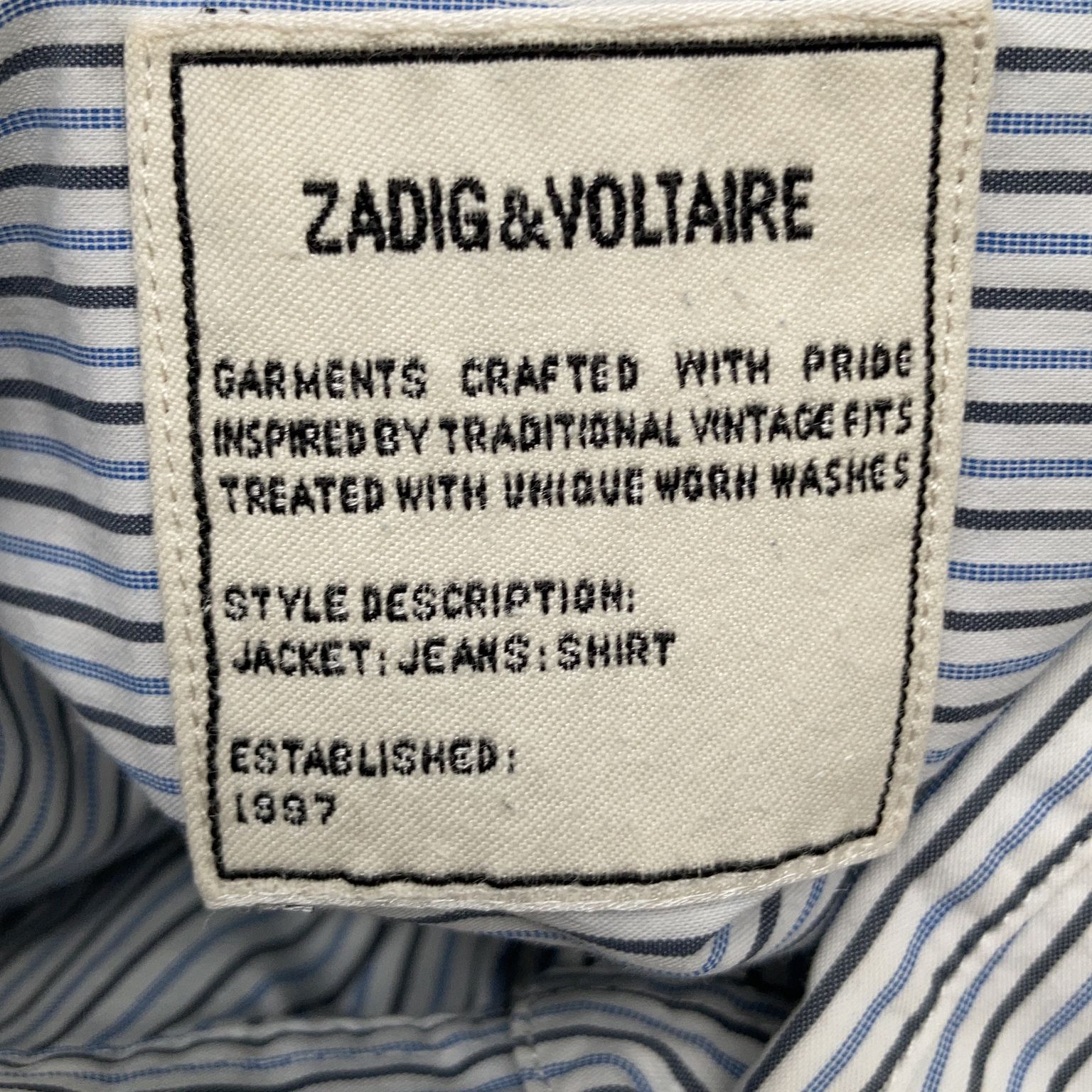 Zadig  Voltaire