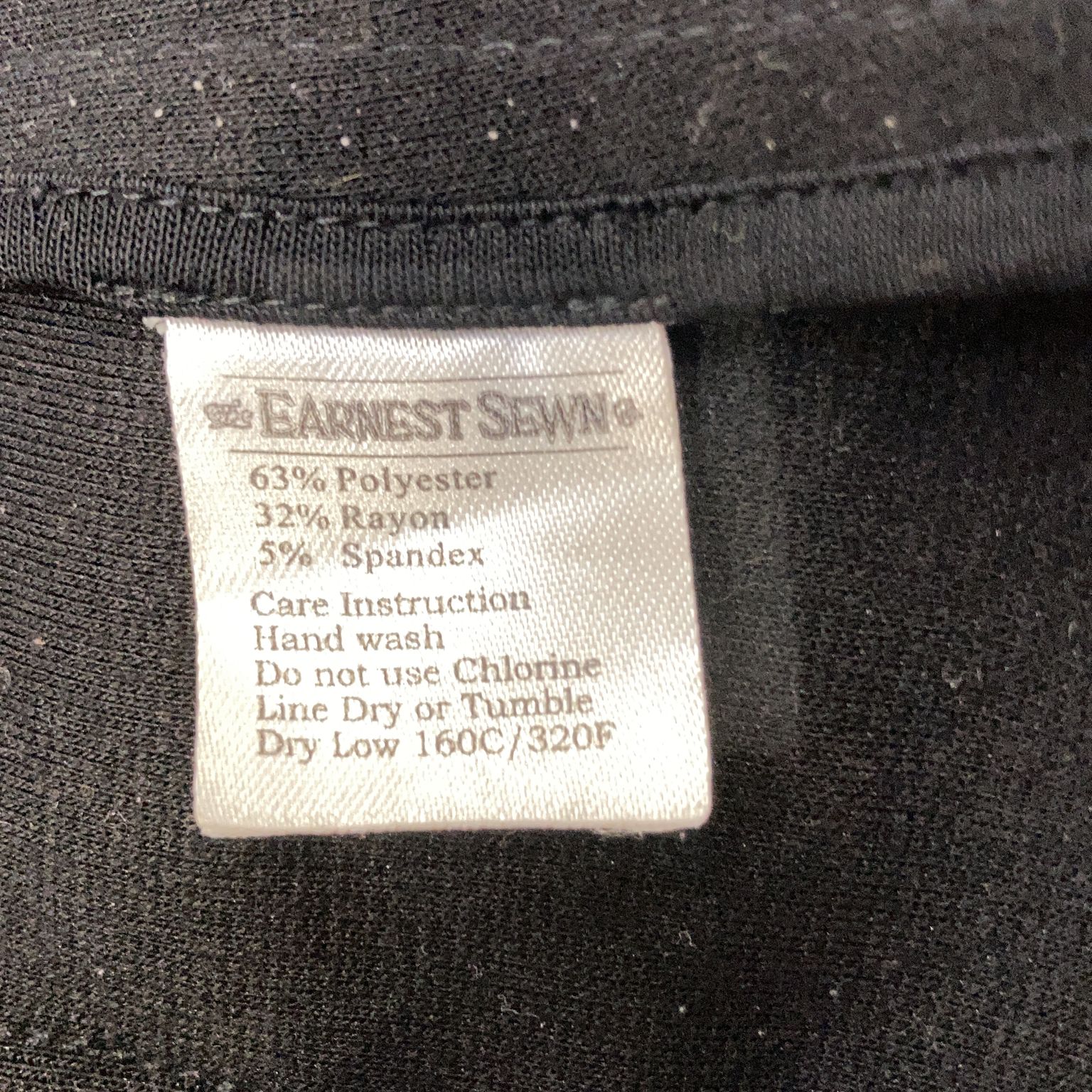 Earnest Sewn