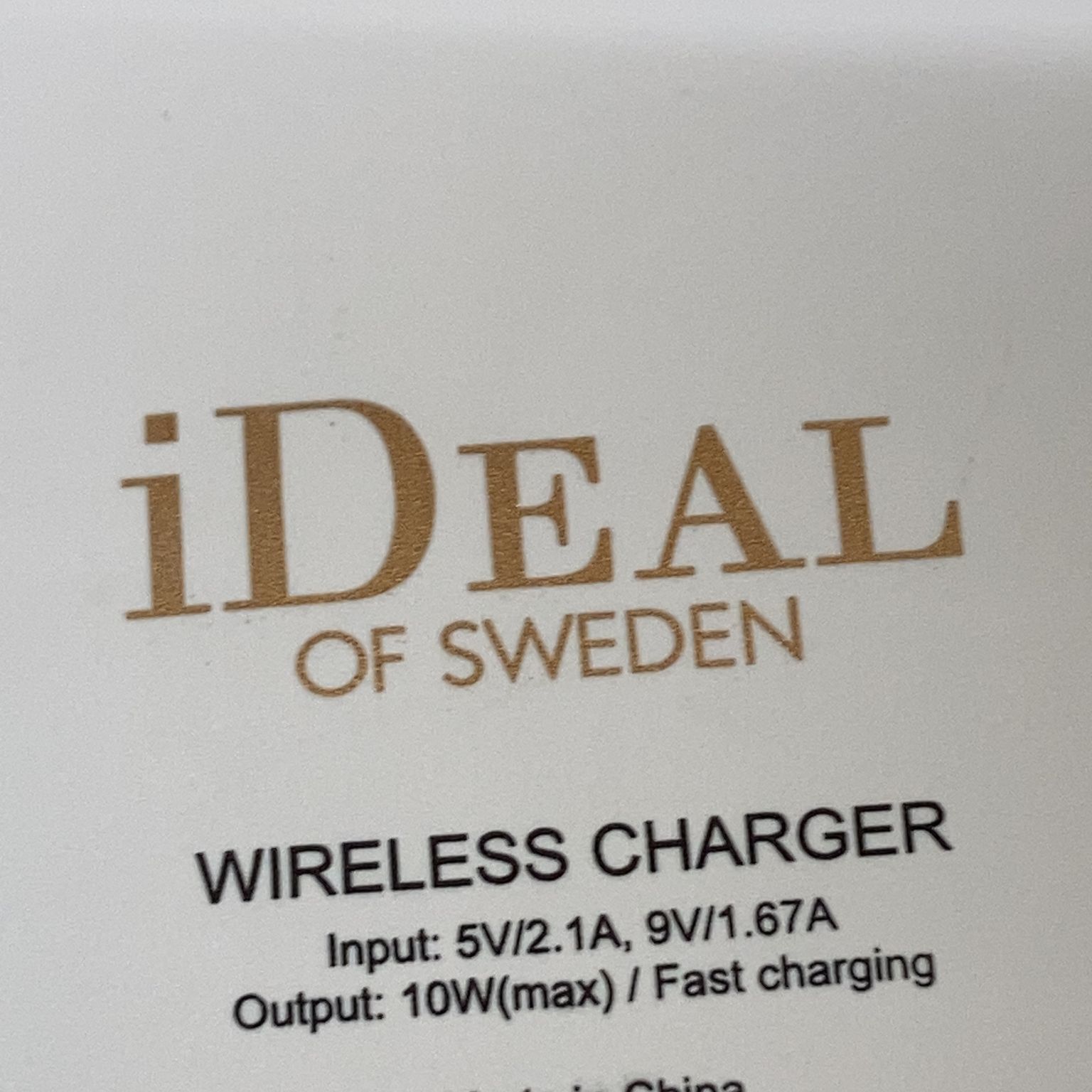 iDeal of Sweden