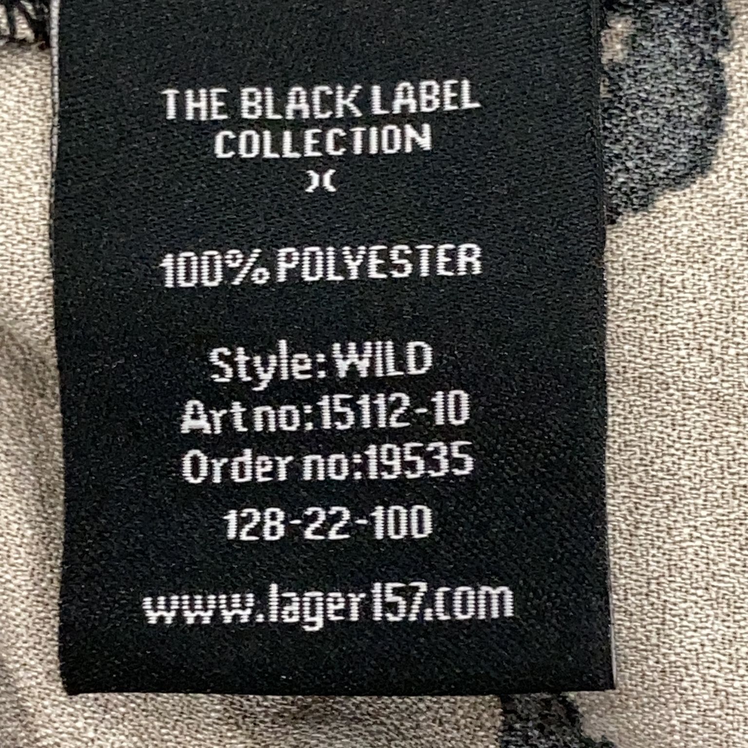 The Black Label Collection Lager 157