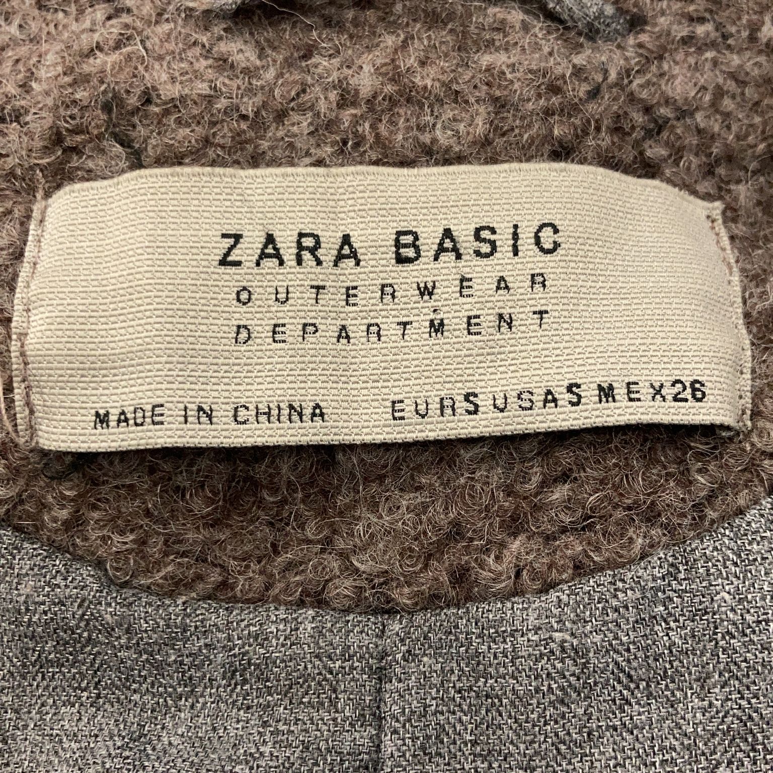 Zara Basic Outerwear