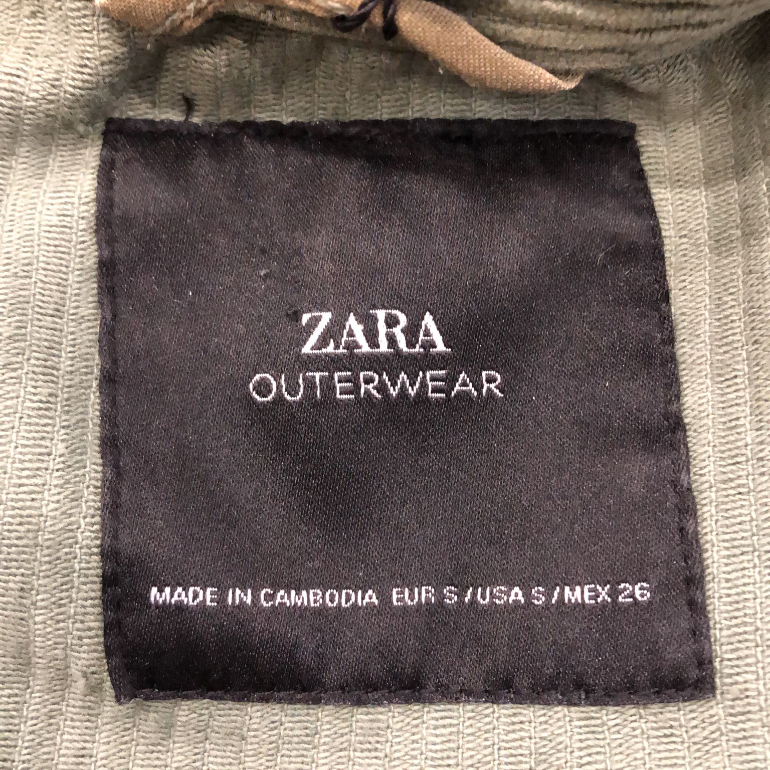 Zara Outerwear