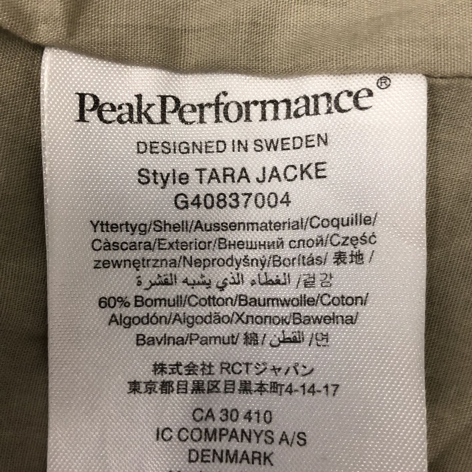 Peak Performance