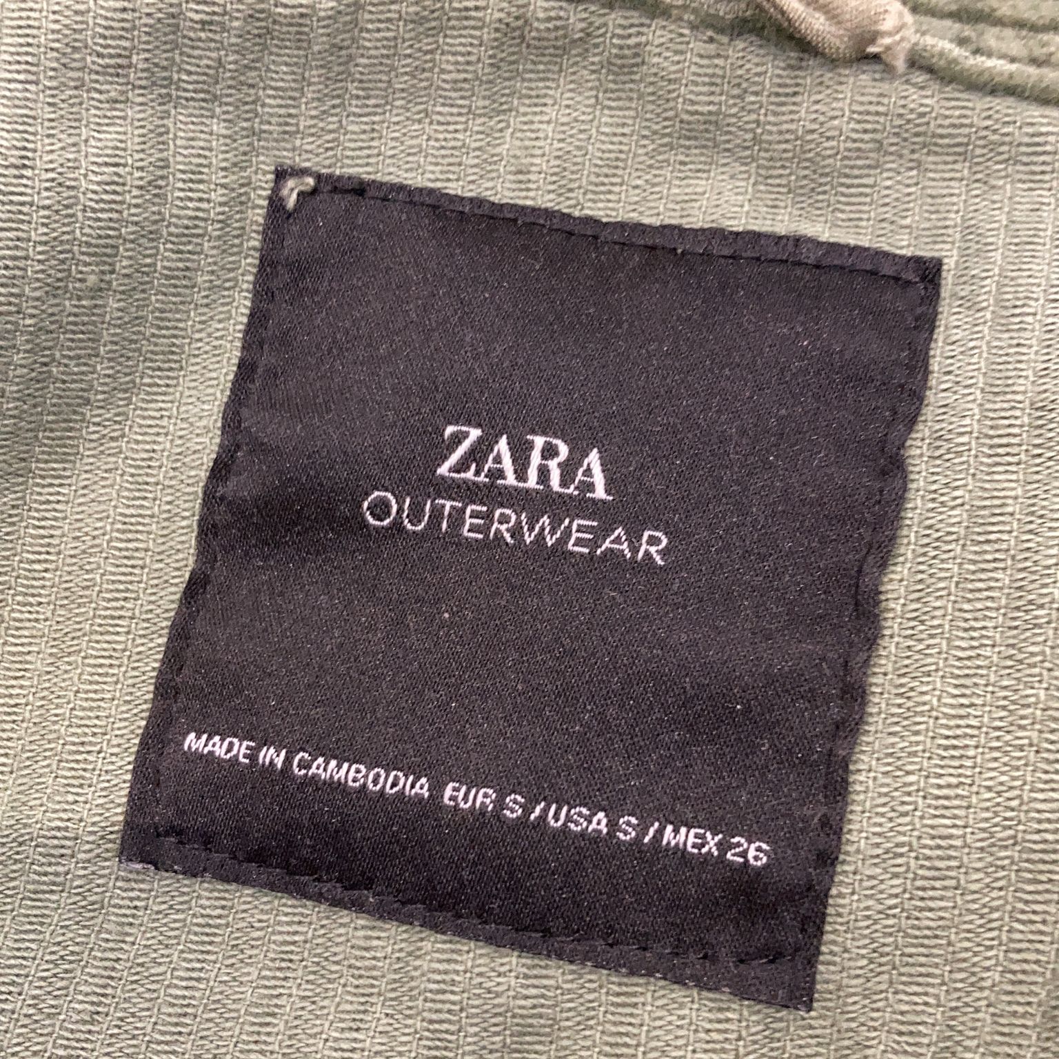 Zara Outerwear