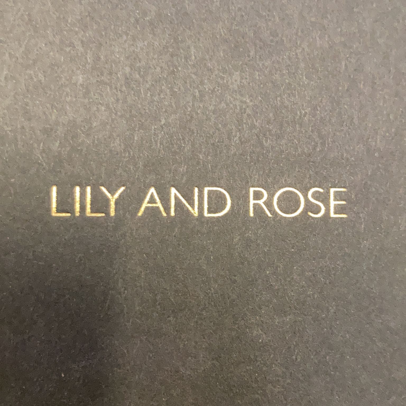 Lily and Rose