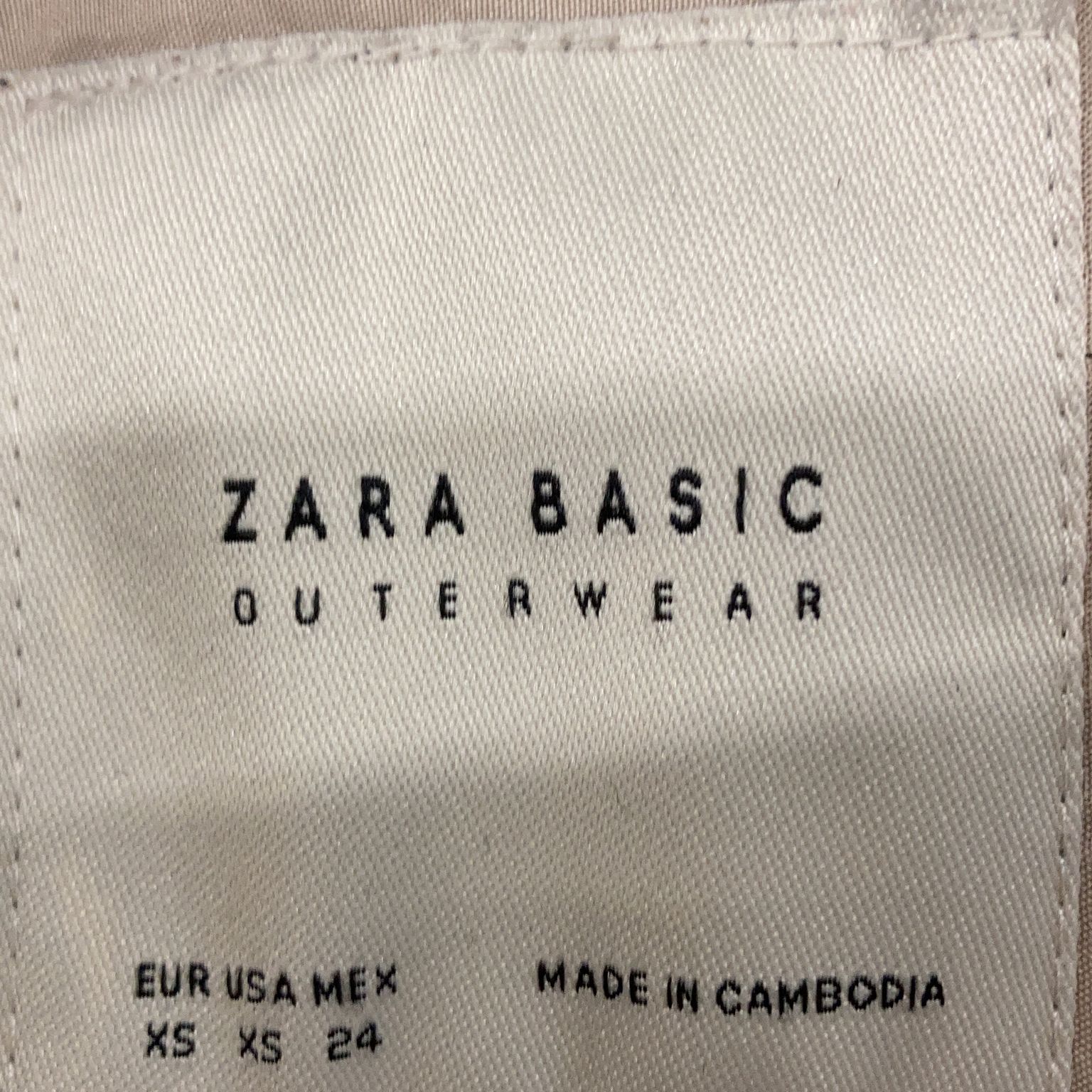 Zara Basic Outerwear