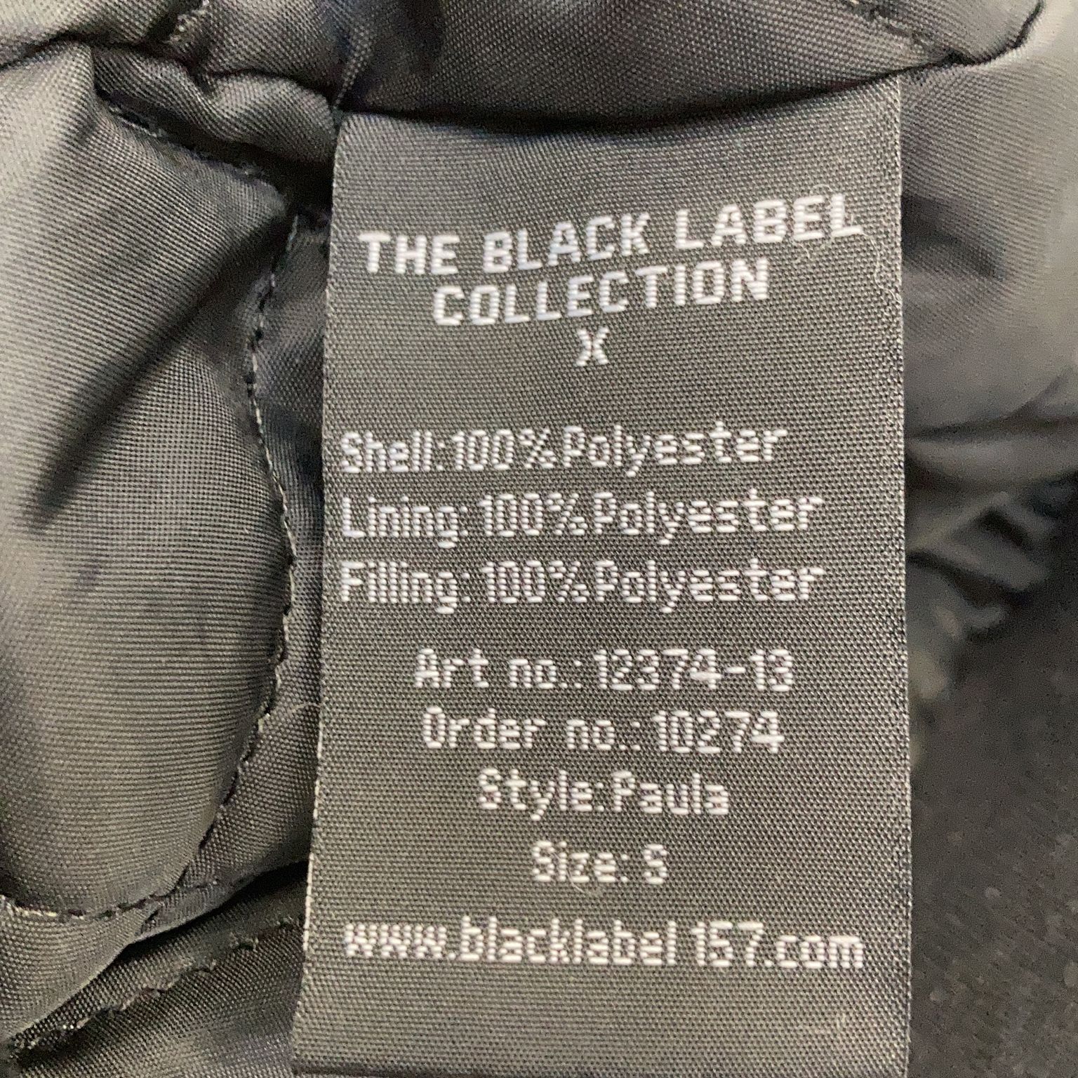 The Black Label Collection Lager 157