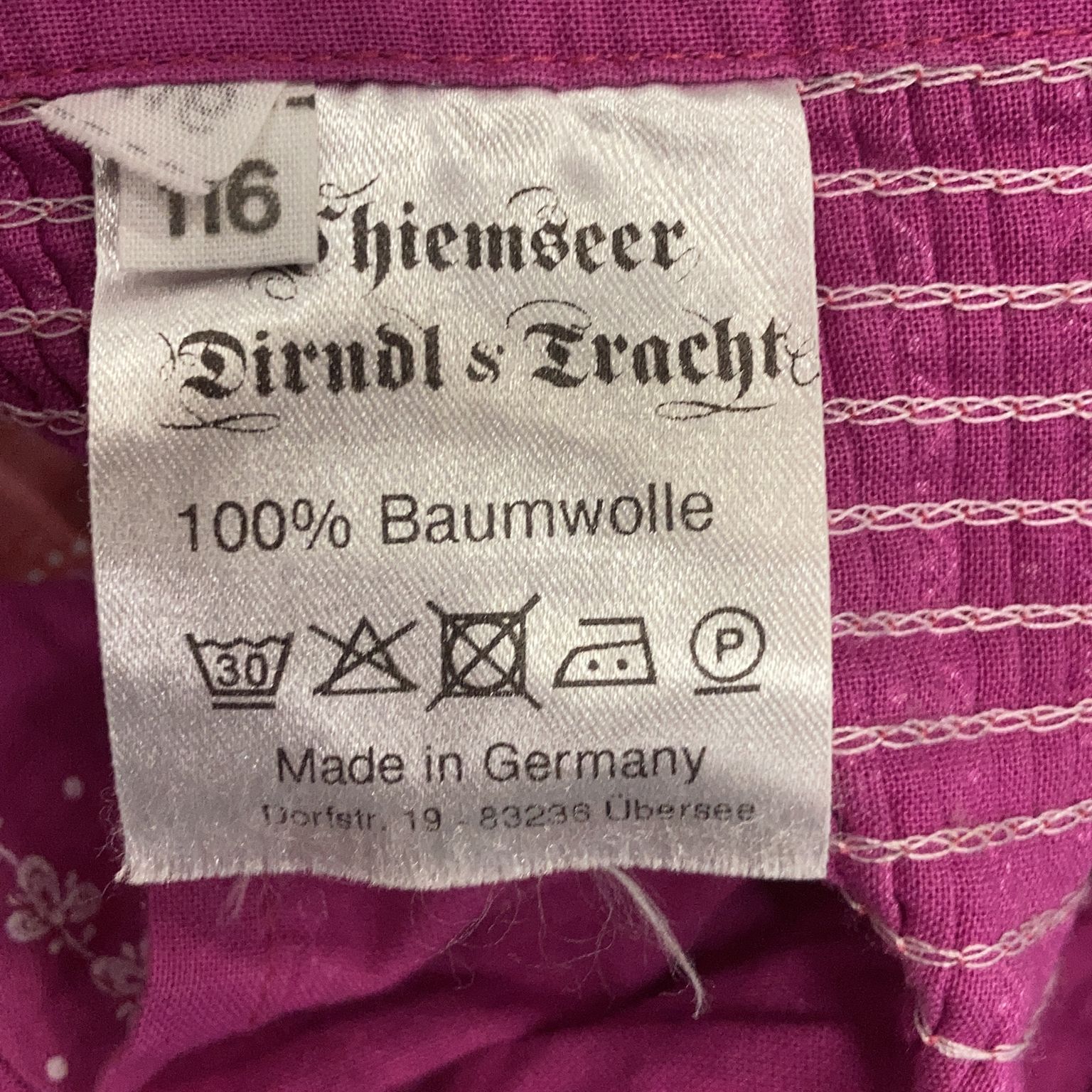 Chiemseer Dirndl  Tracht