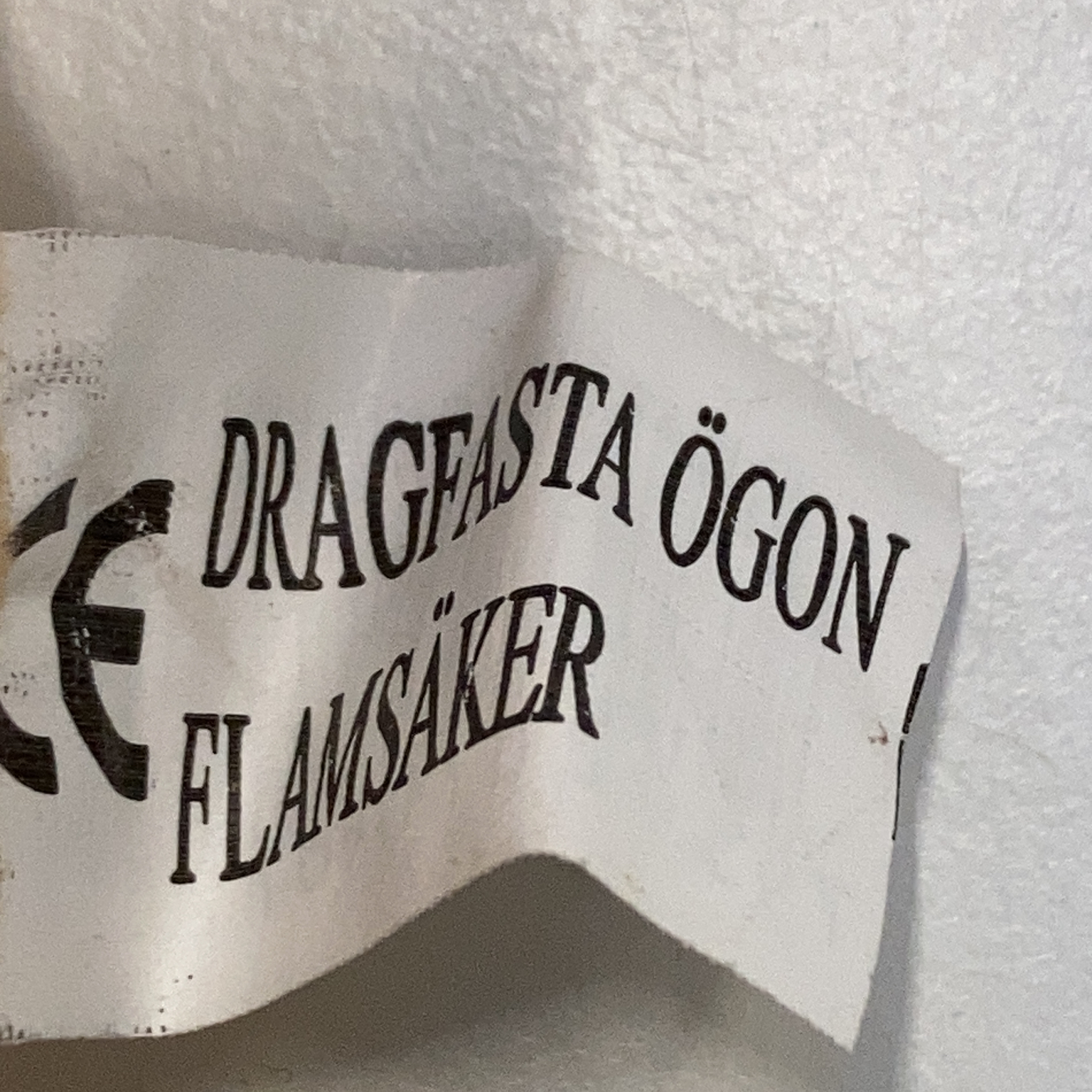 Dragfasta Ogon Flamsaker