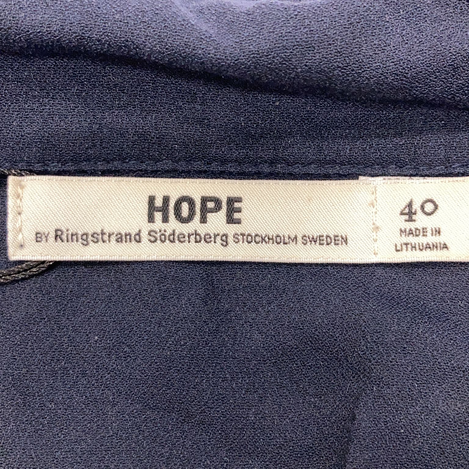 HOPE by Ringstrand Söderberg