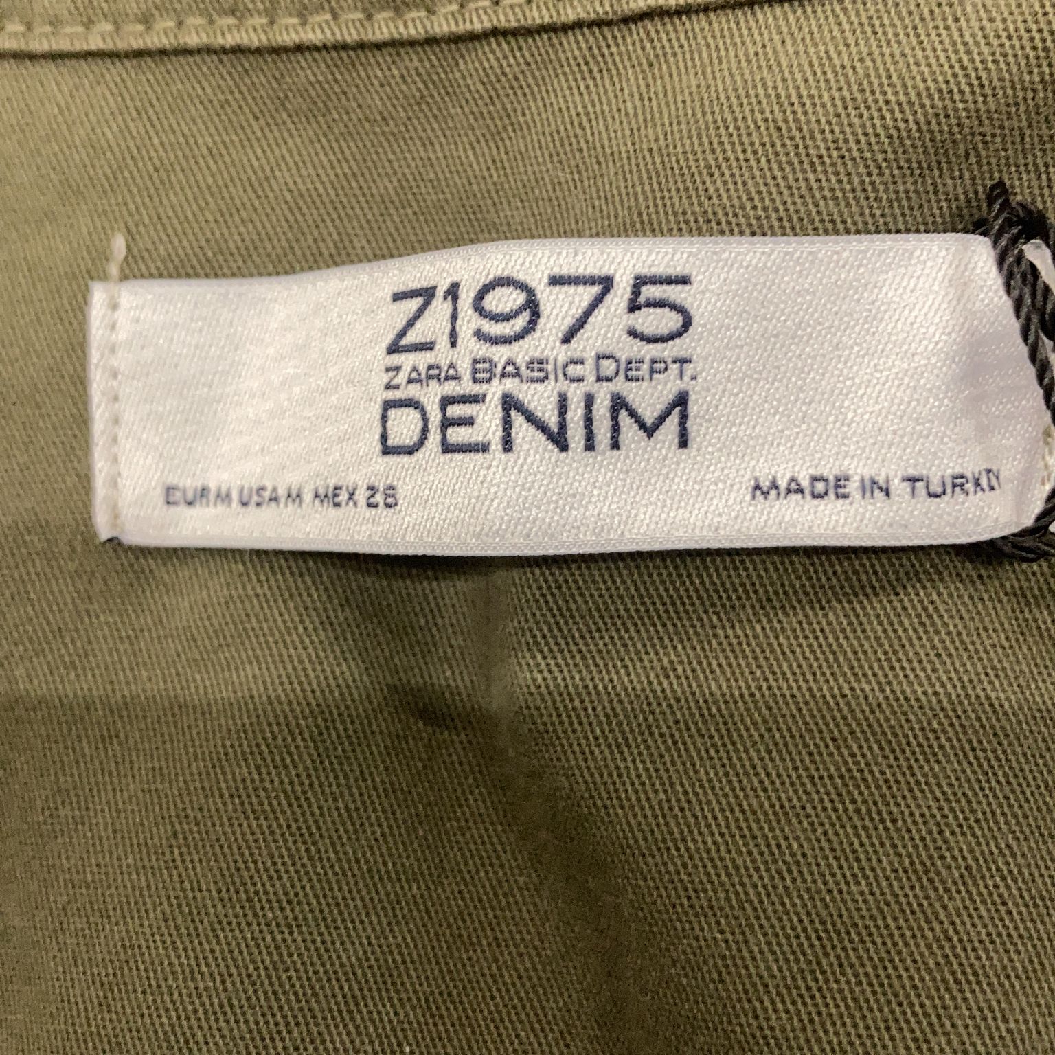 Zara Basic Z1975 Denim