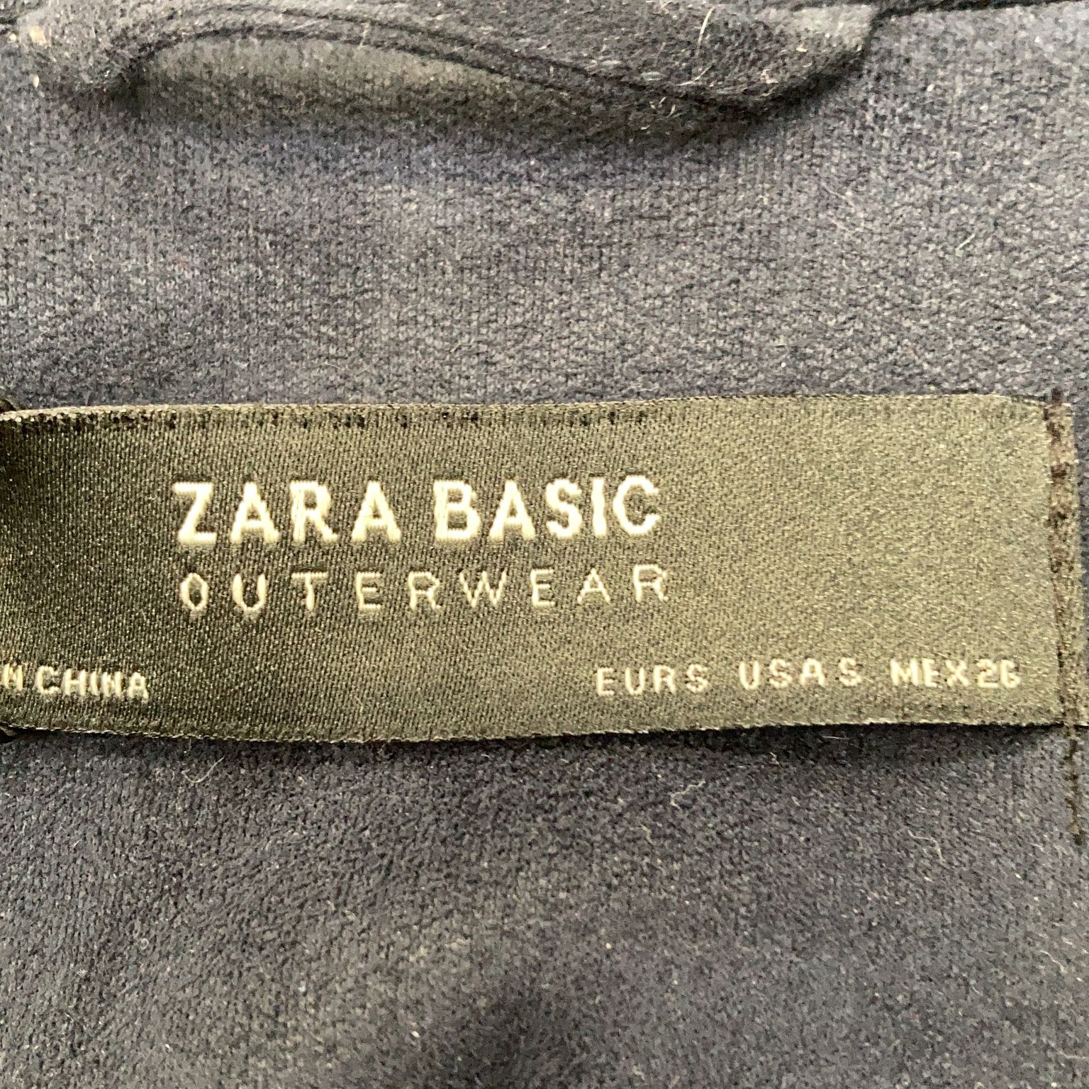 Zara Basic Outerwear