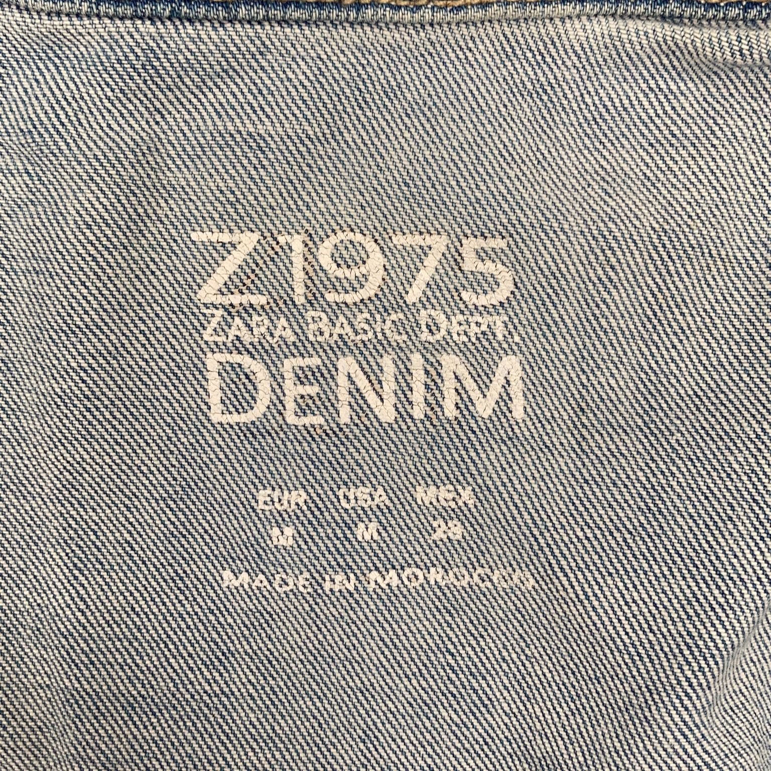 Zara Basic Z1975 Denim