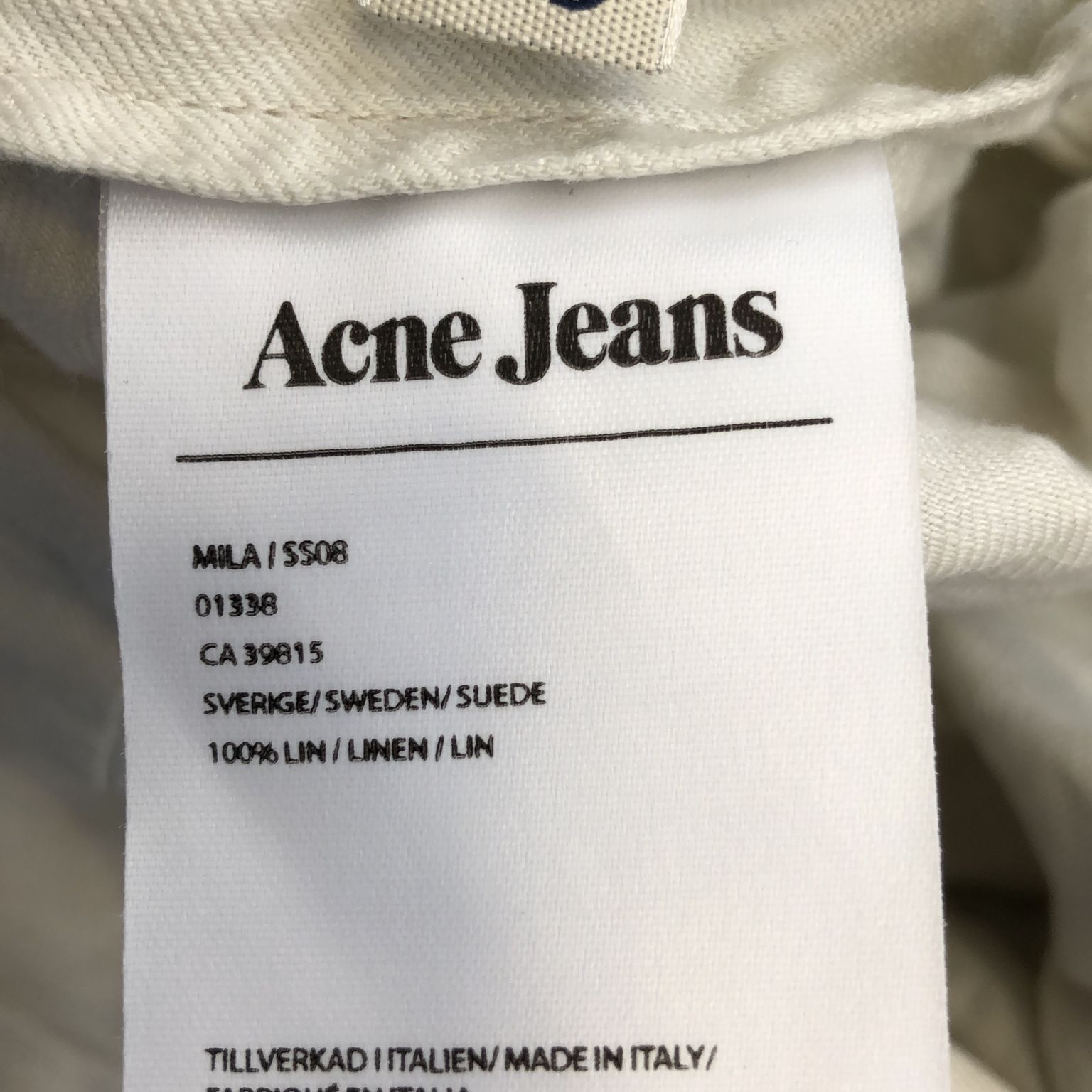 Acne Jeans