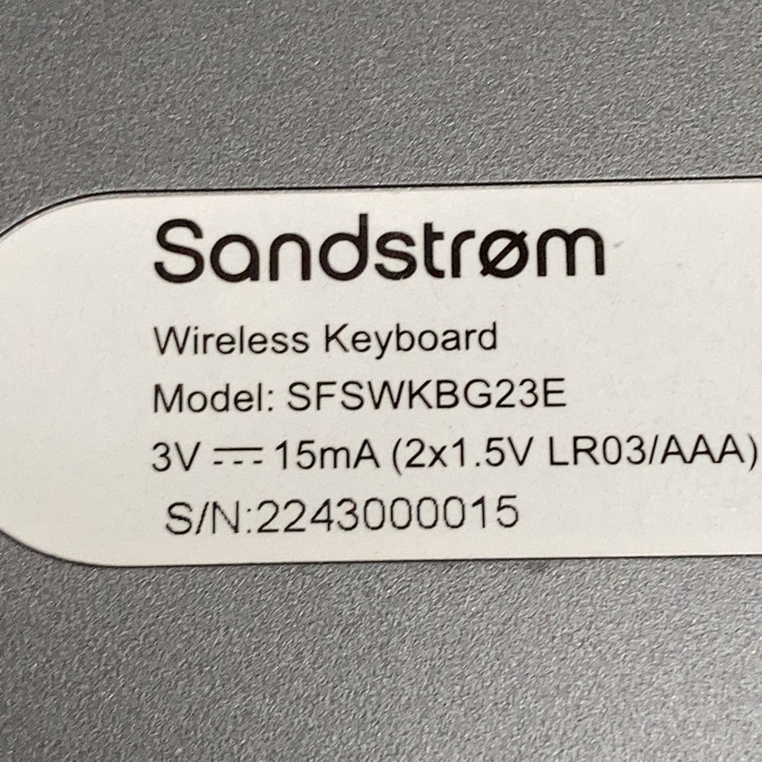 Sandstrom