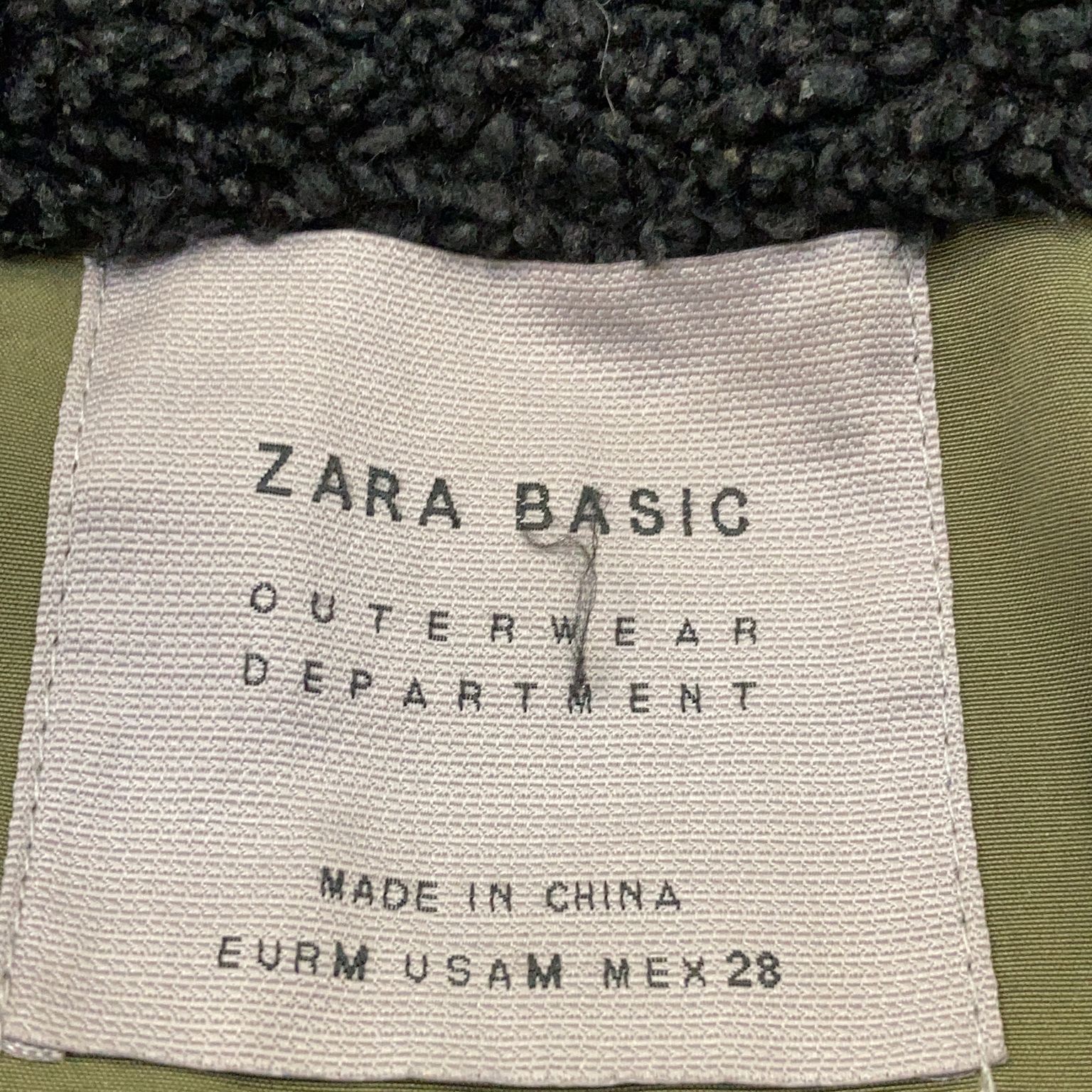 Zara Basic Outerwear