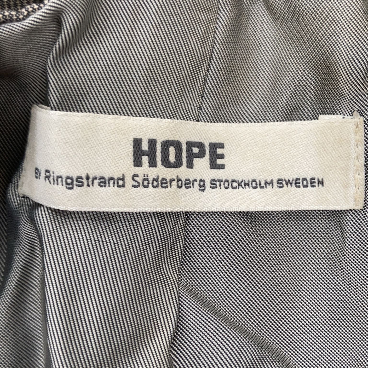 HOPE by Ringstrand Söderberg