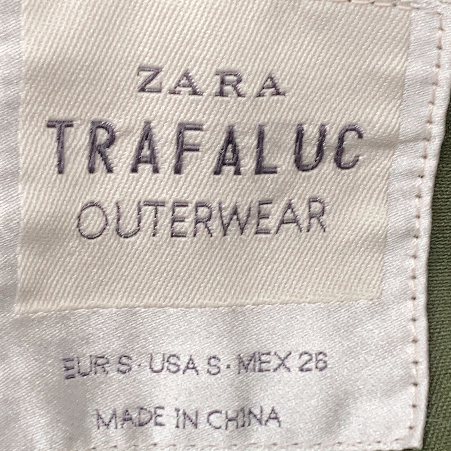 Zara Trafaluc Outerwear