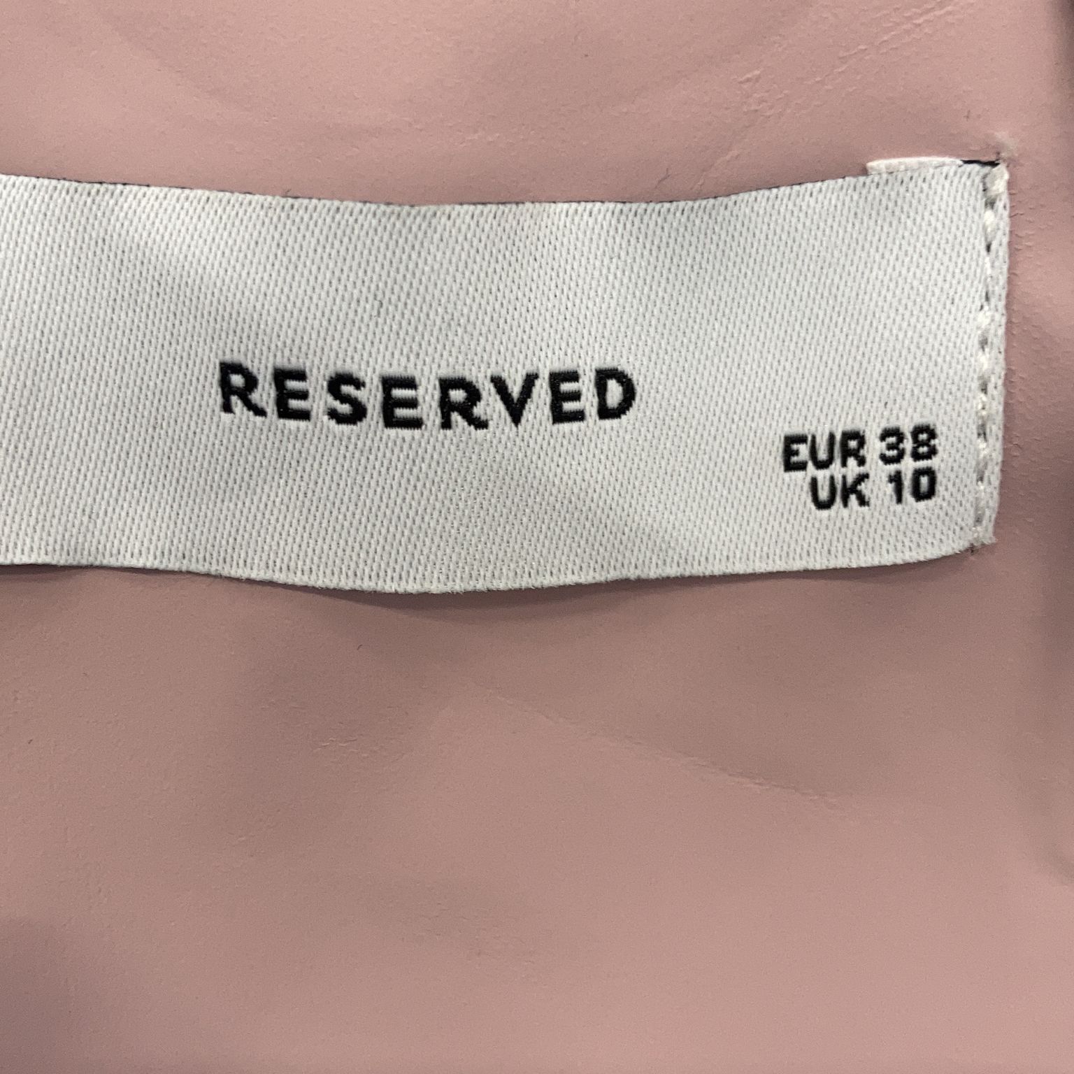 Reserved