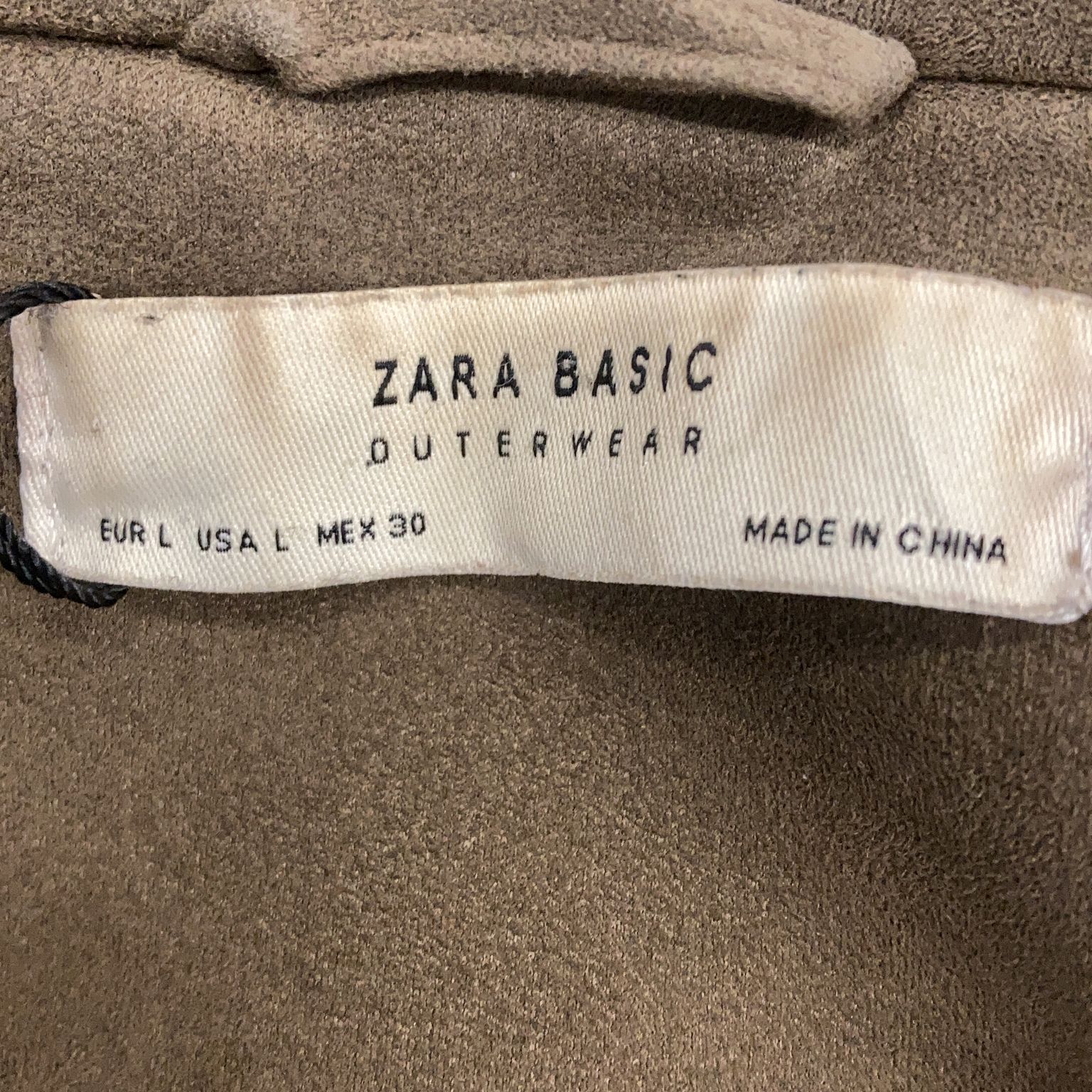 Zara Basic Outerwear