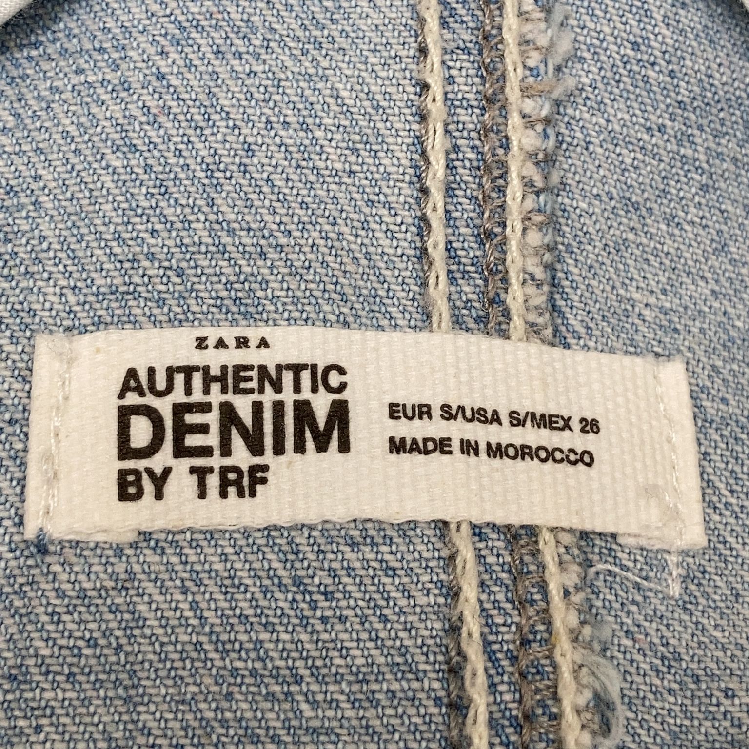 Zara Authentic Denim by TRF