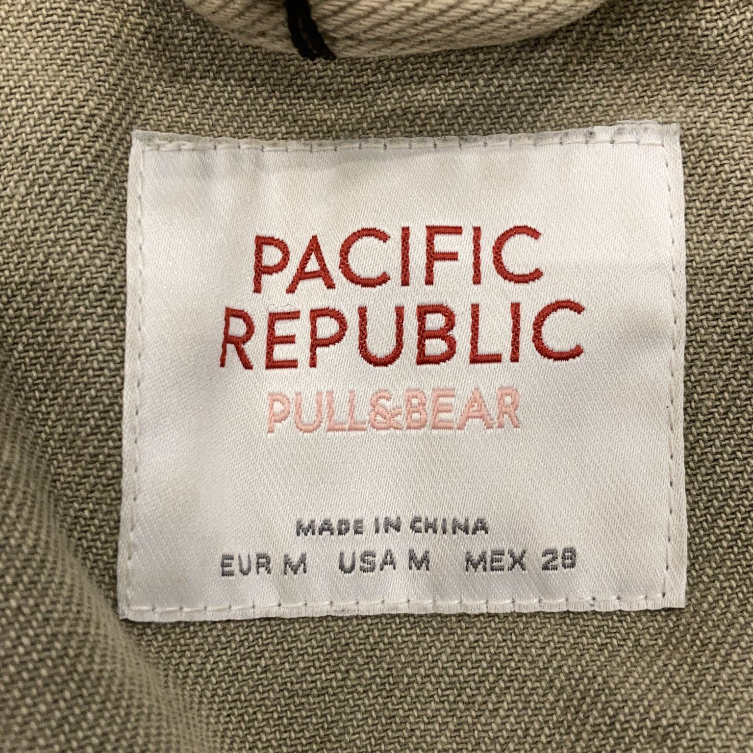 Pacific Republic Pull  Bear