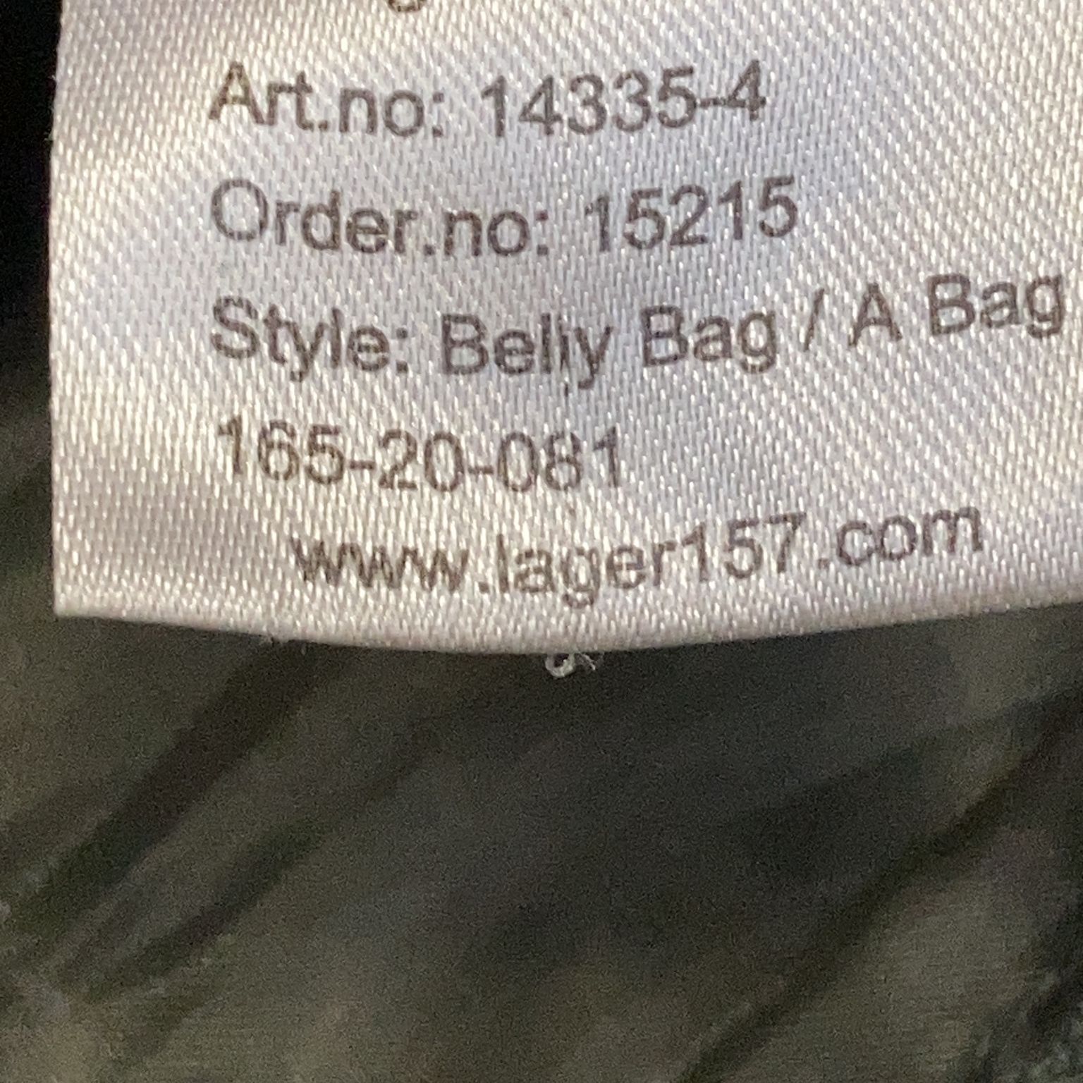 Lager 157