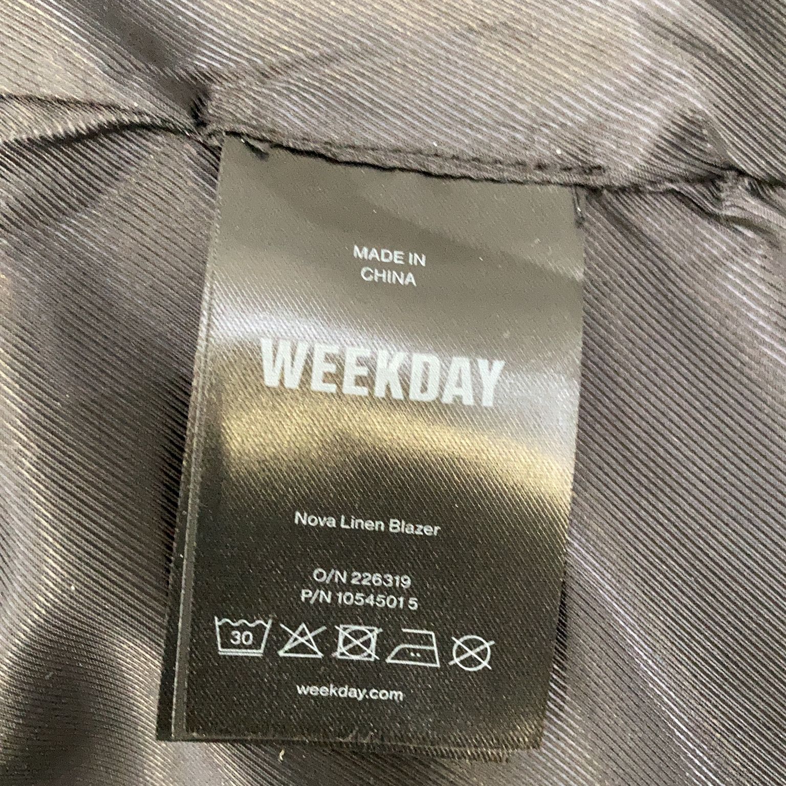 Weekday