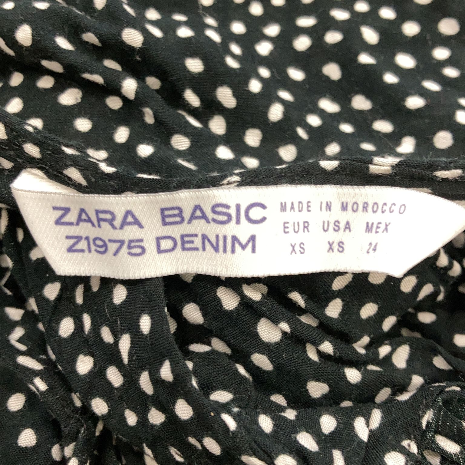 Zara Basic Z1975 Denim