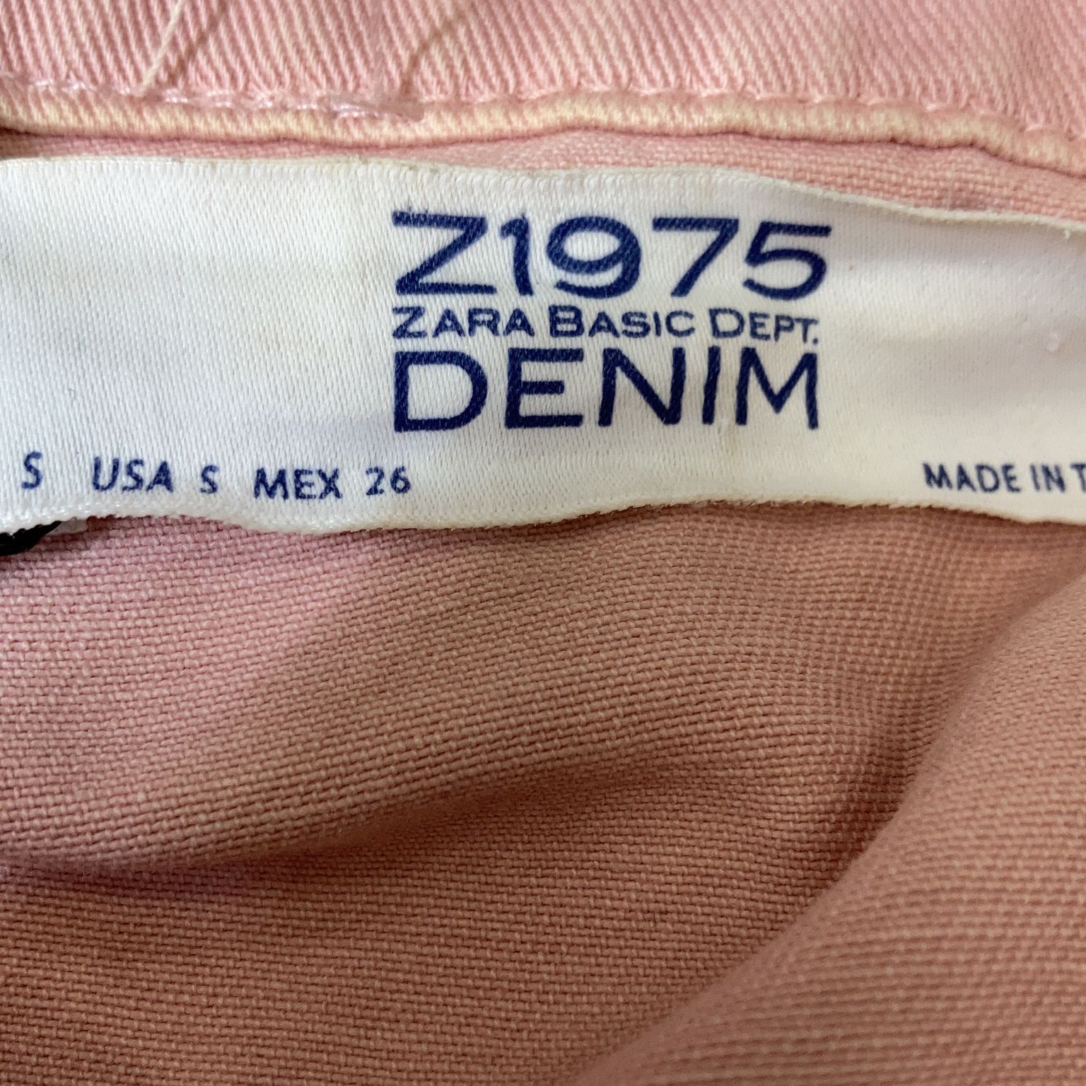 Zara Basic Z1975 Denim