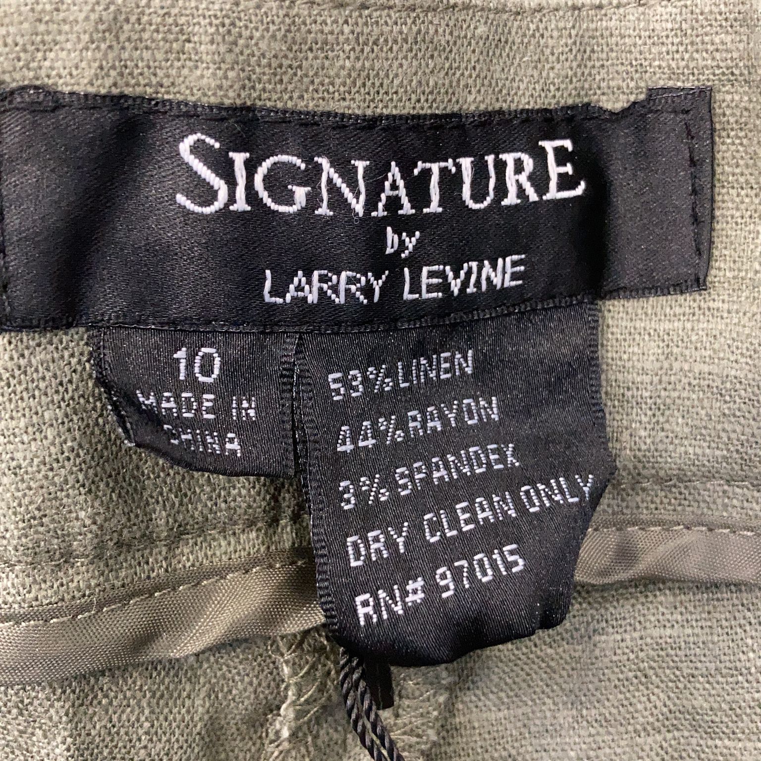 Signature by Larry Levine