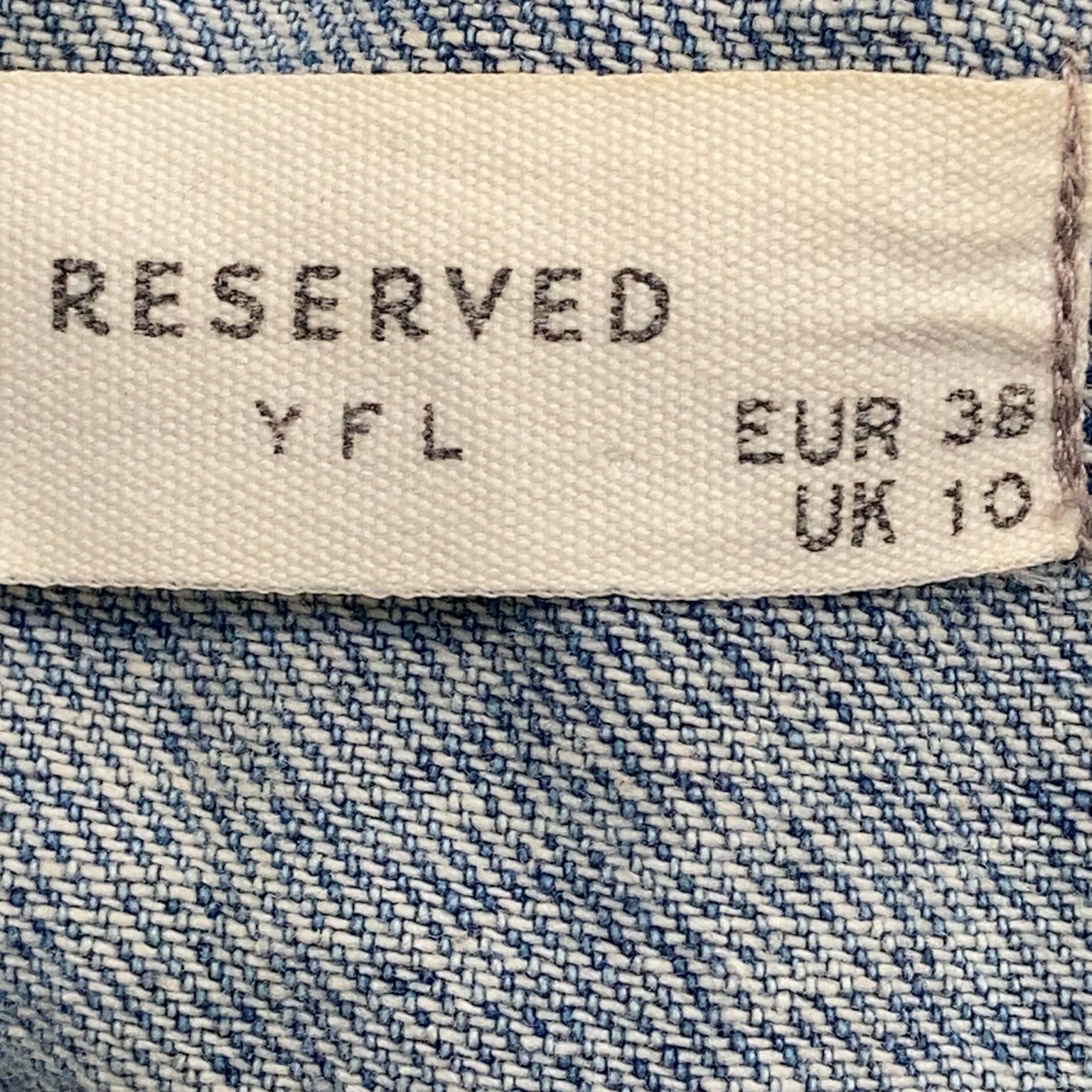 Reserved YFL