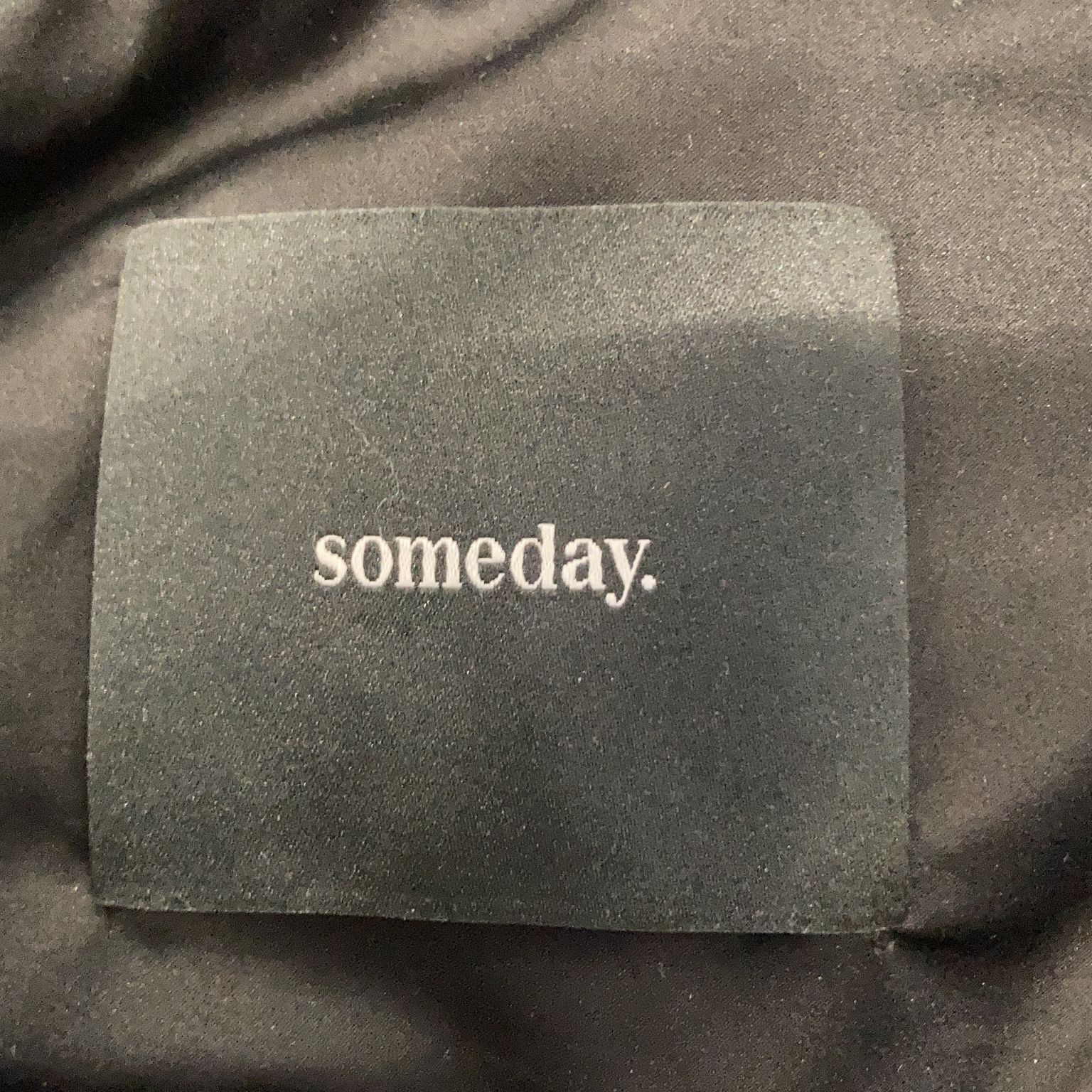 Someday.