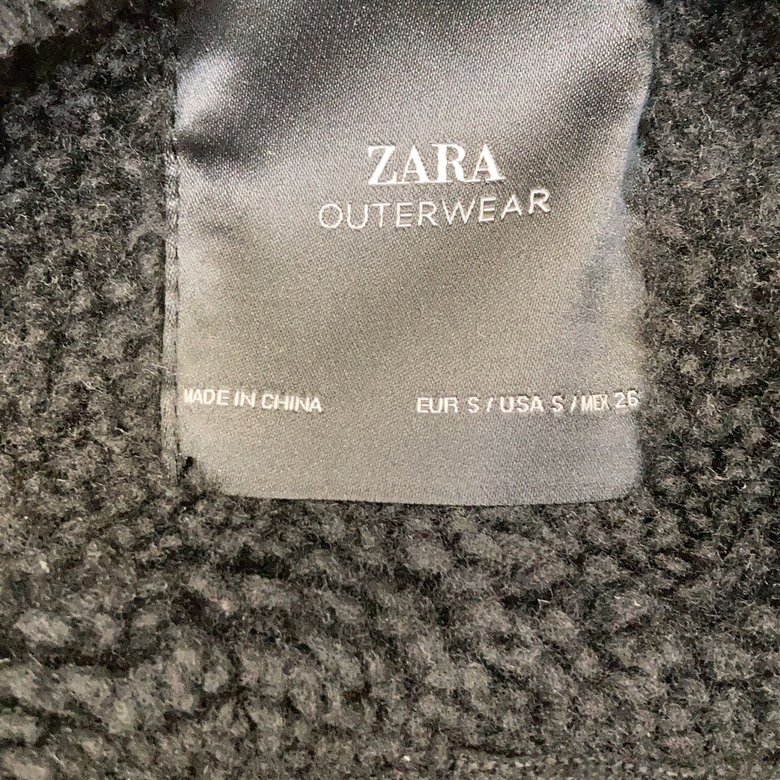 Zara Outerwear