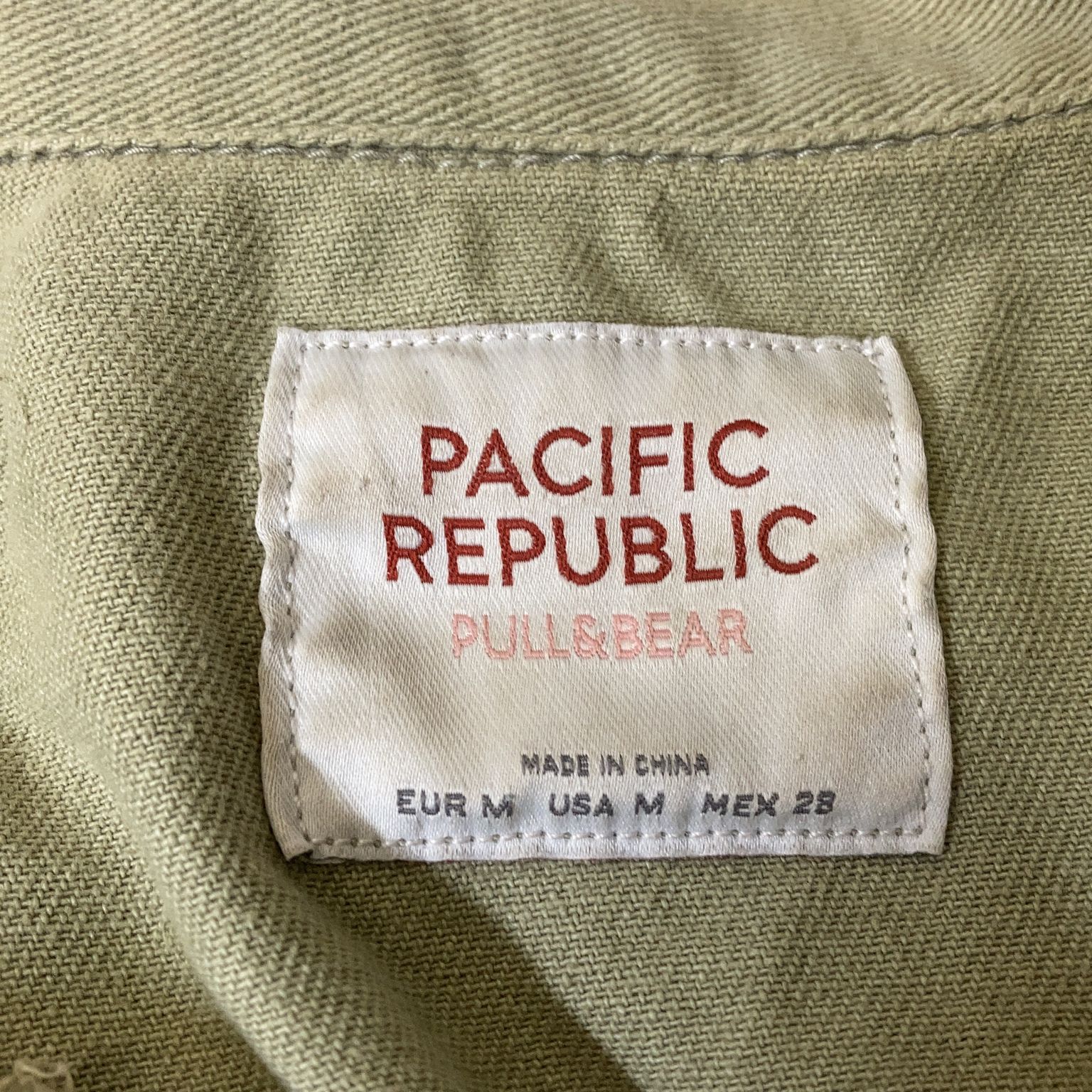 Pacific Republic Pull  Bear